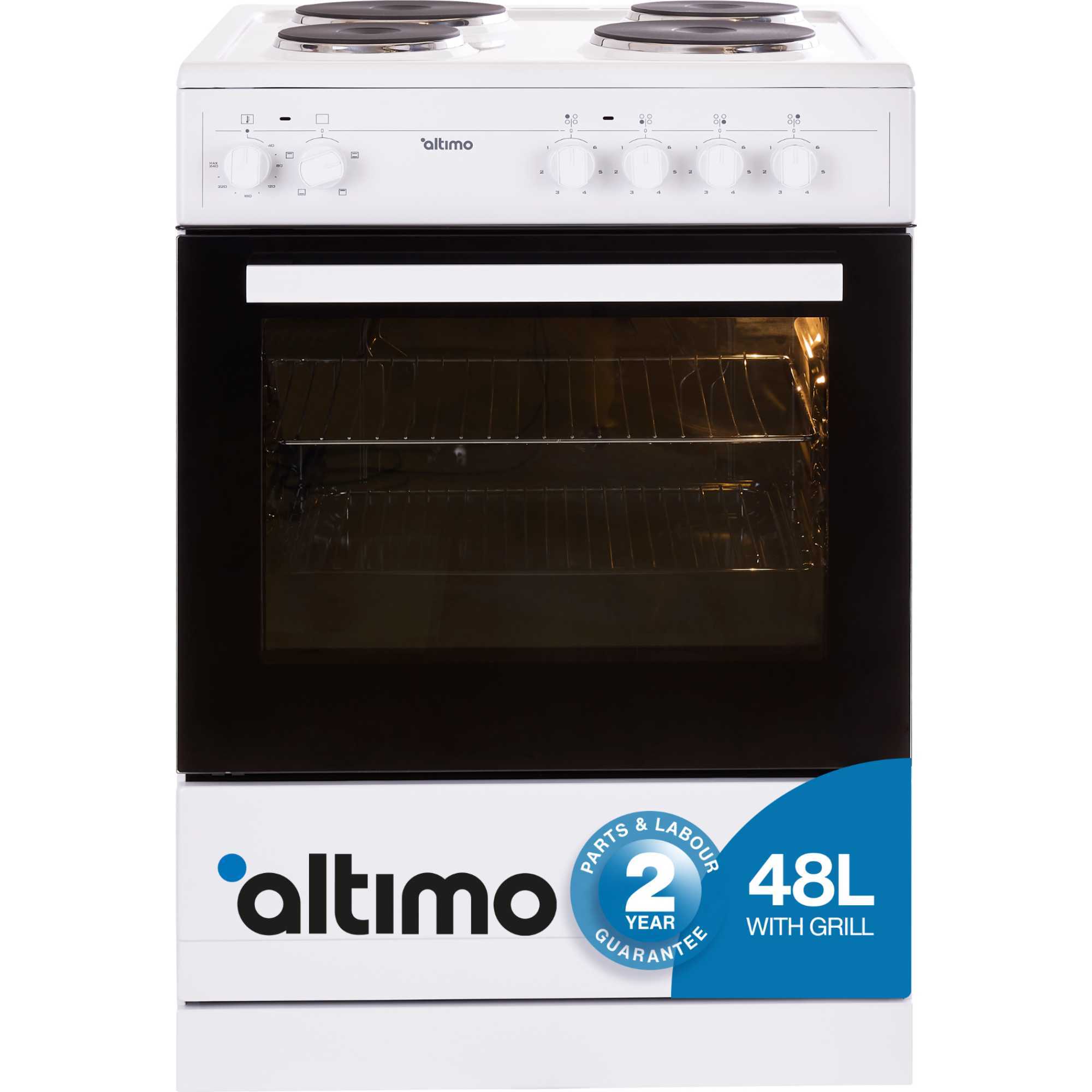 Altimo 60cm Electric Single Oven Cooker