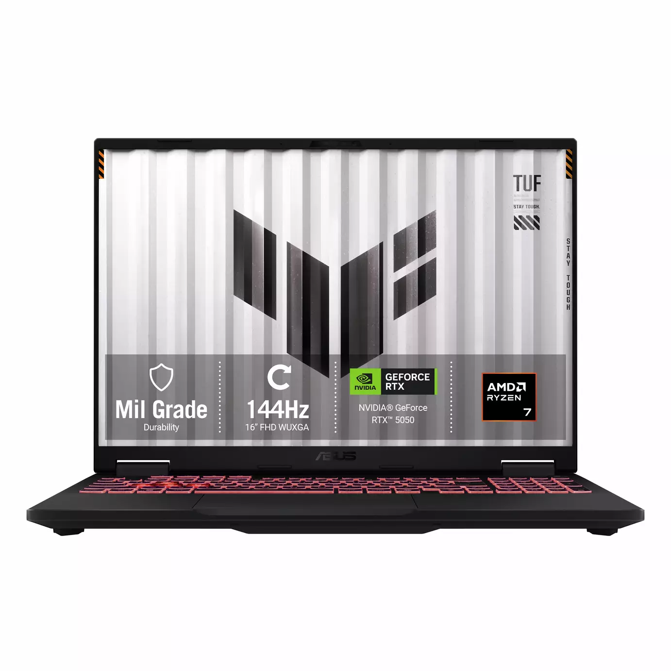 Asus TUF 16In R7 16GB 512GB RTX 5050 Gaming Laptop