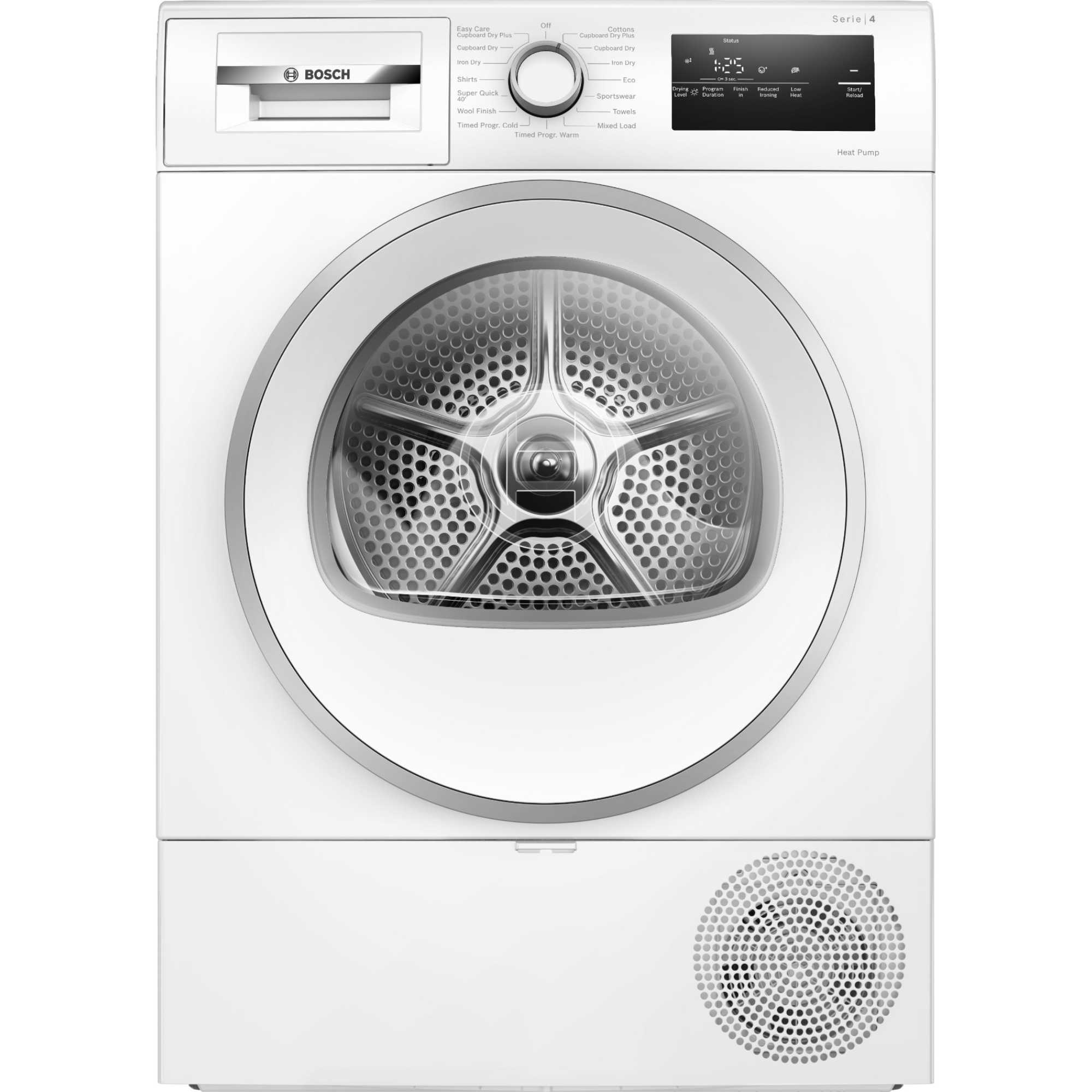 Bosch WTH85226GB 8kg Heat Pump Tumble Dryer - White