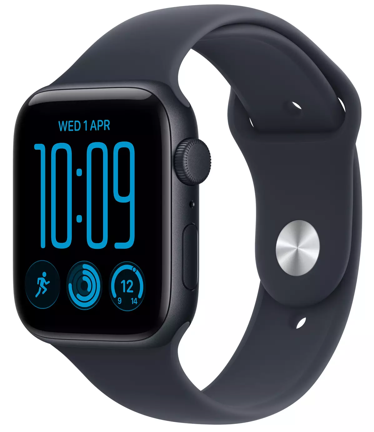 Apple Watch SE 3 GPS 44mm Aluminium Case Navy Blue Sport Band - M/L