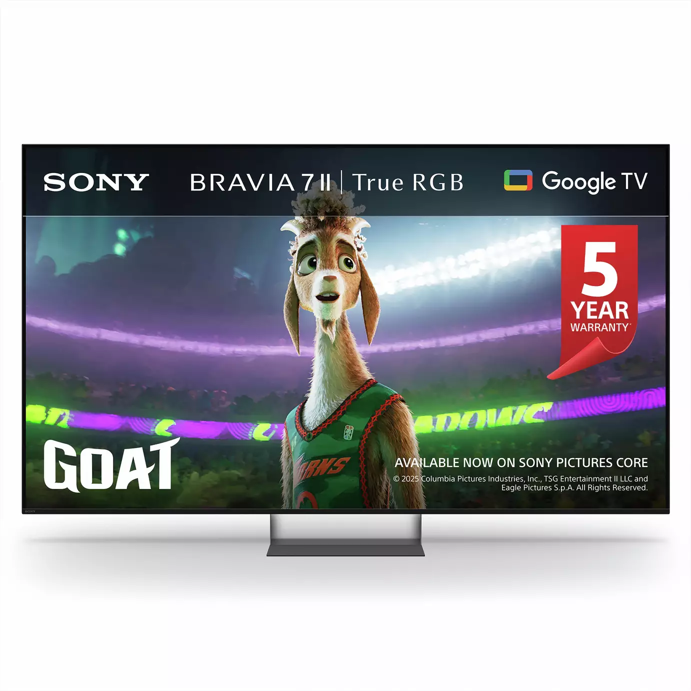 Sony Bravia 7II 55Inch K55XR75M2B Smart 4K UHD HDR True RGB Google TV