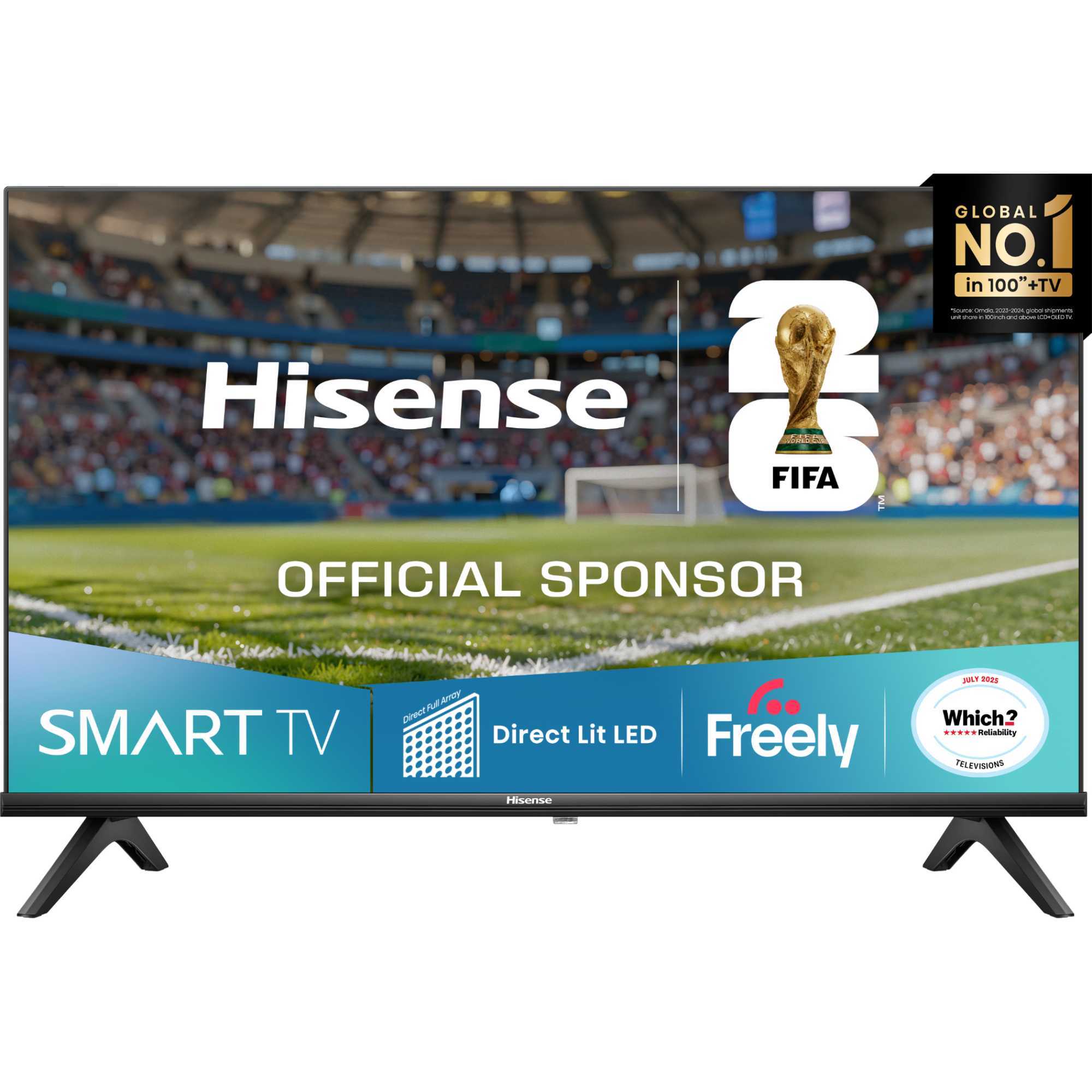 Hisense A4QTUK 32" HD LED Freely Smart TV