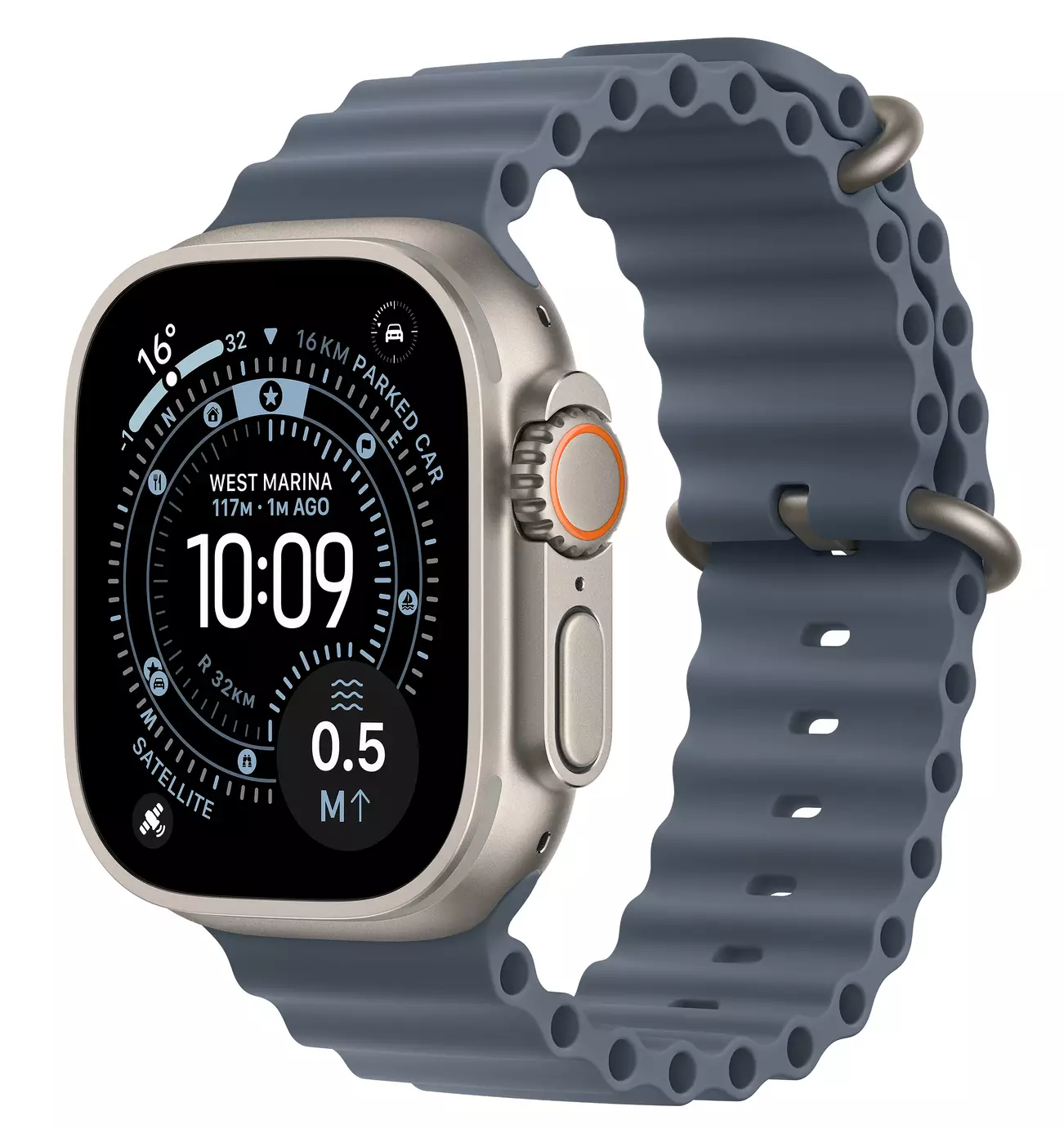 Apple Watch Ultra 3 GPS+Cell 49mm Blue Ocean Band