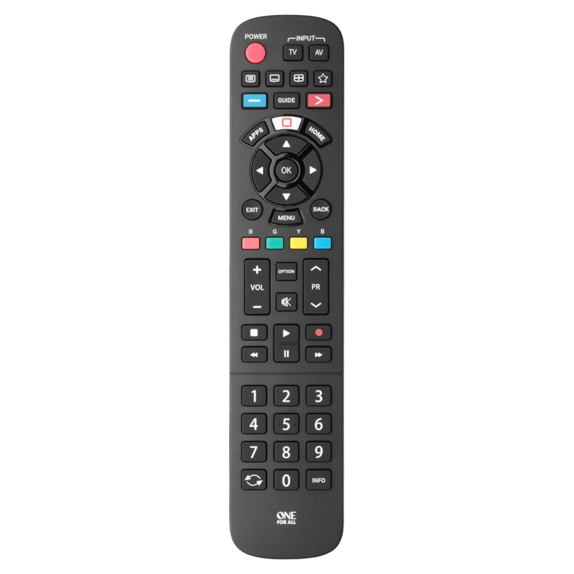 One For All URC 4914 Panasonic TV Replacement Remote