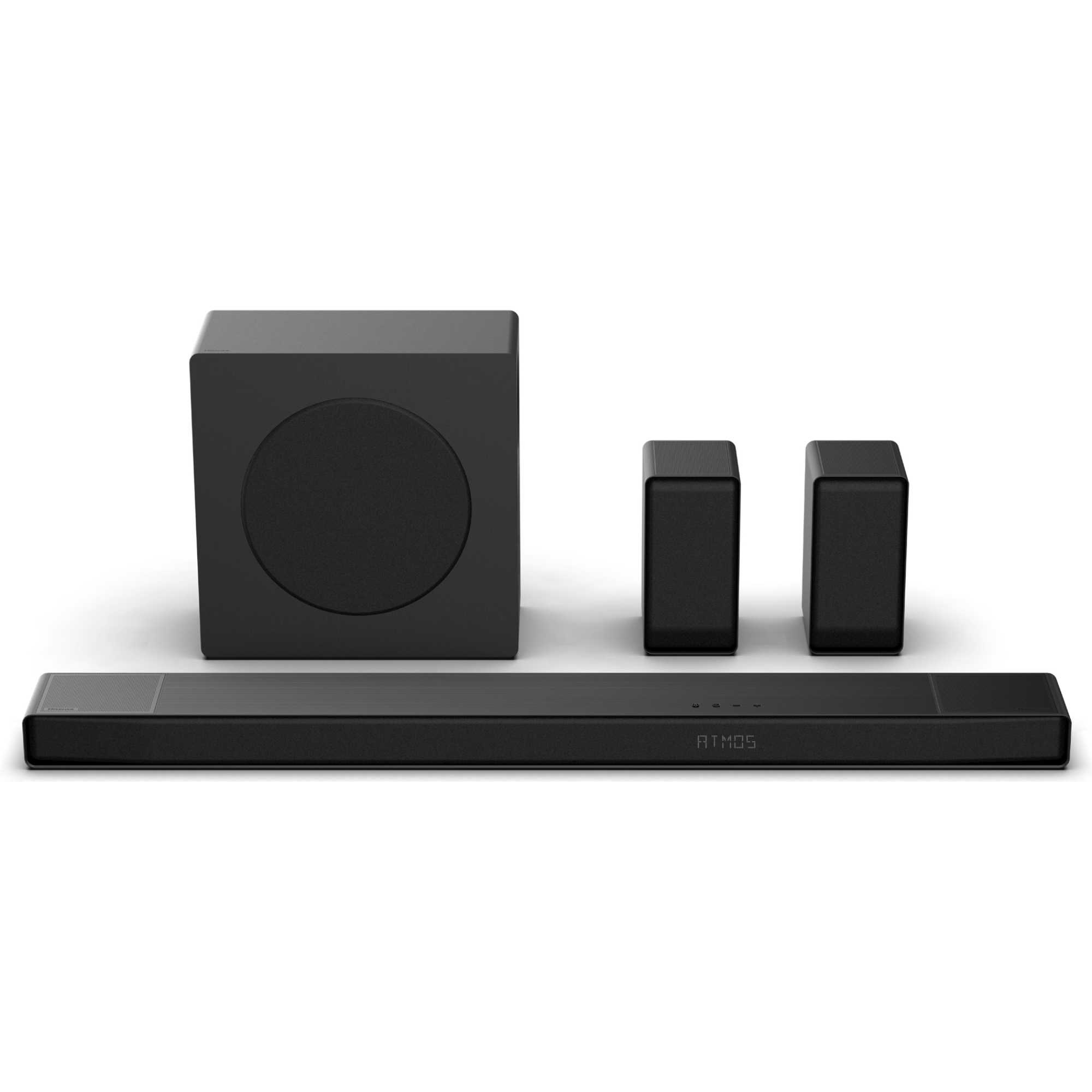 Hisense AX5140Q AX Series 5.1.4 Channel Soundbar with Rear Speakers & Subwoofer