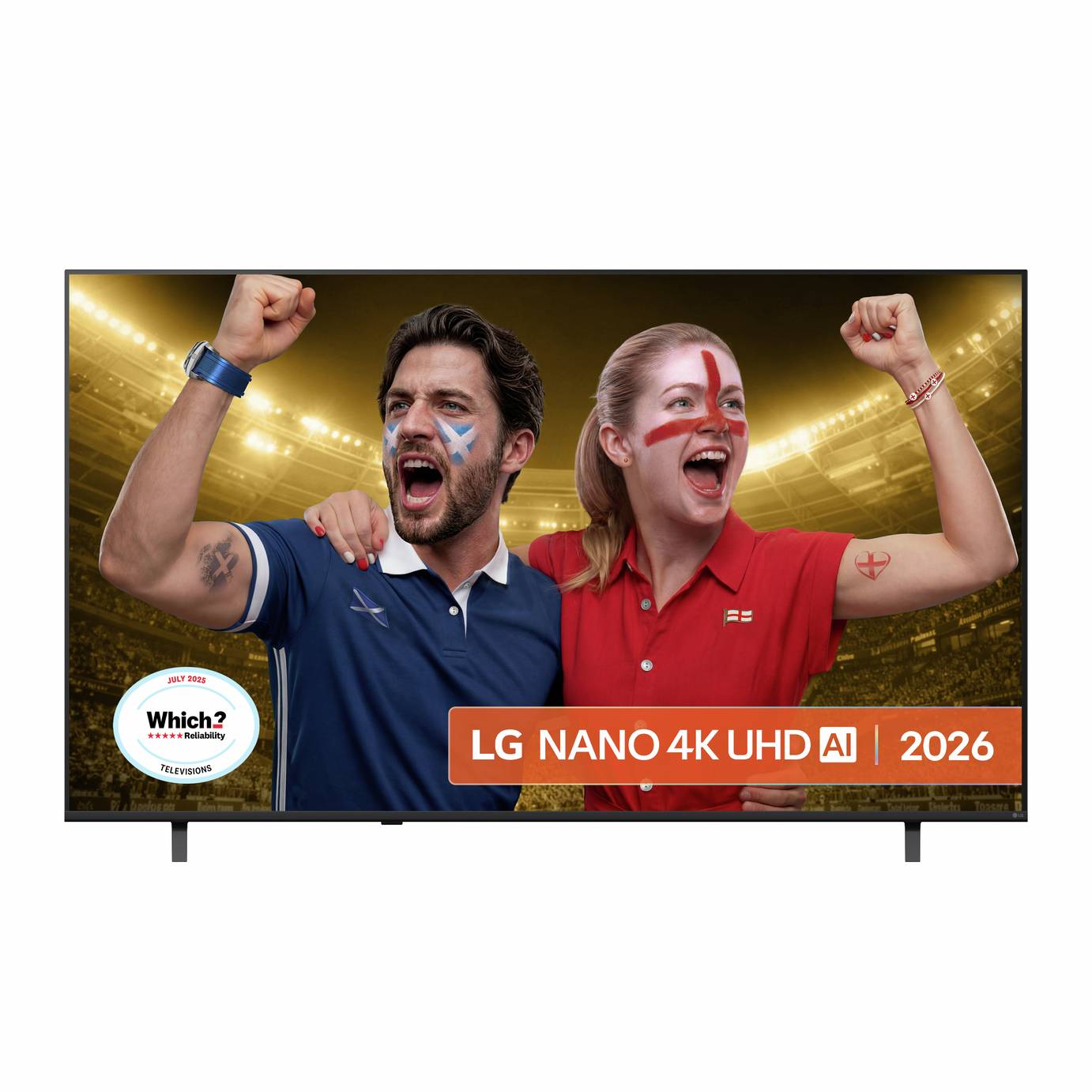 LG 75 Inch 75NU8E0B3LA Smart 4K UHD HDR LED Nano AI TV