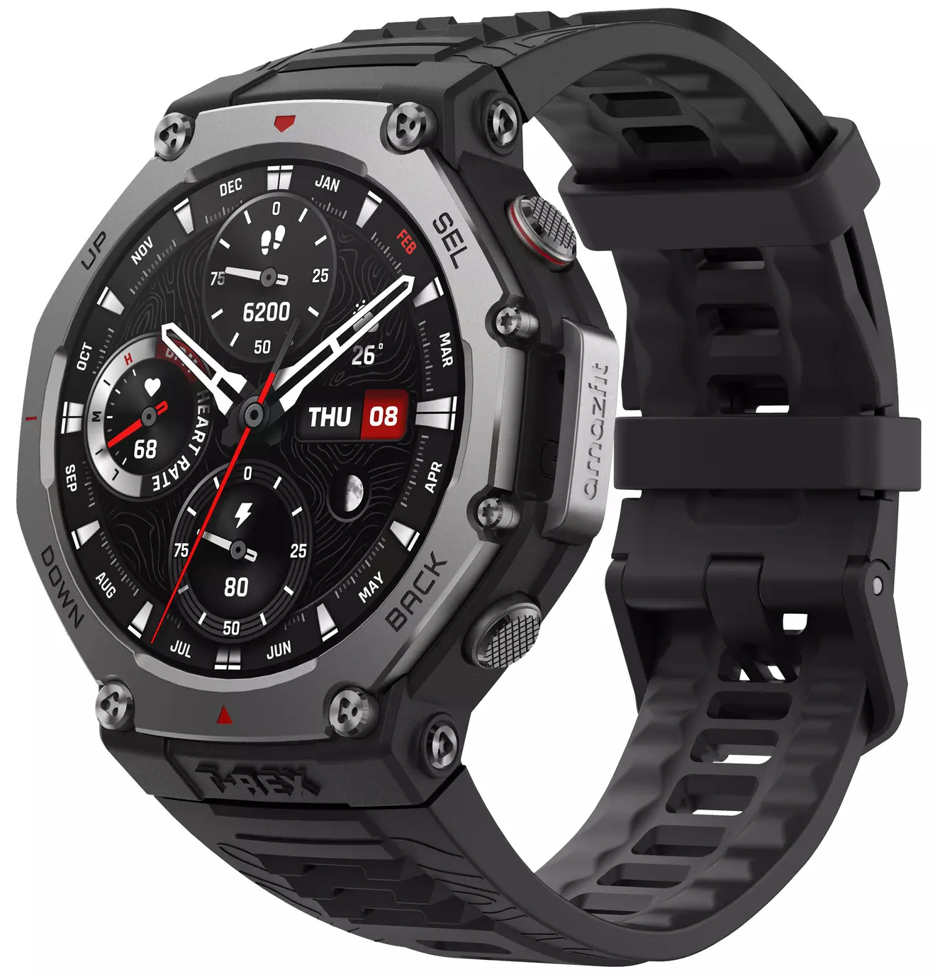 Amazfit T-Rex 3 Smart Watch - Onyx
