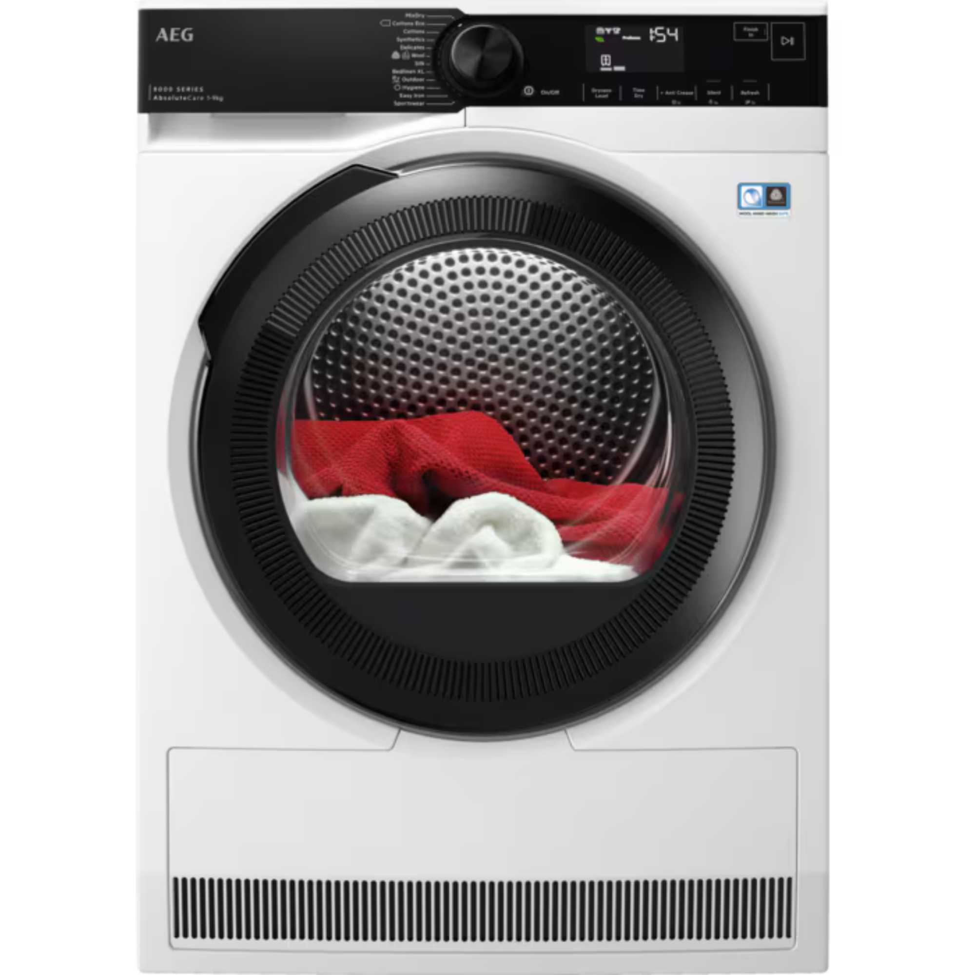 AEG 8000 AbsoluteCare 9kg Heat Pump Tumble Dryer