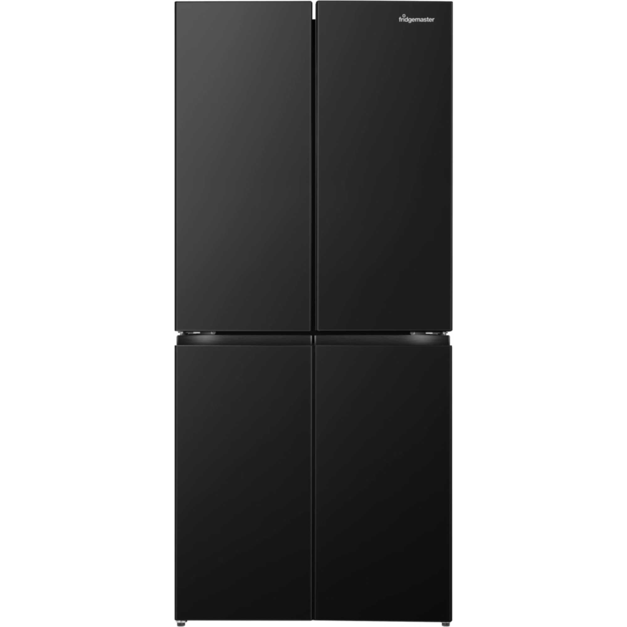 Fridgemaster American Style Fridge Freezer 60/40 Total No Frost - Black