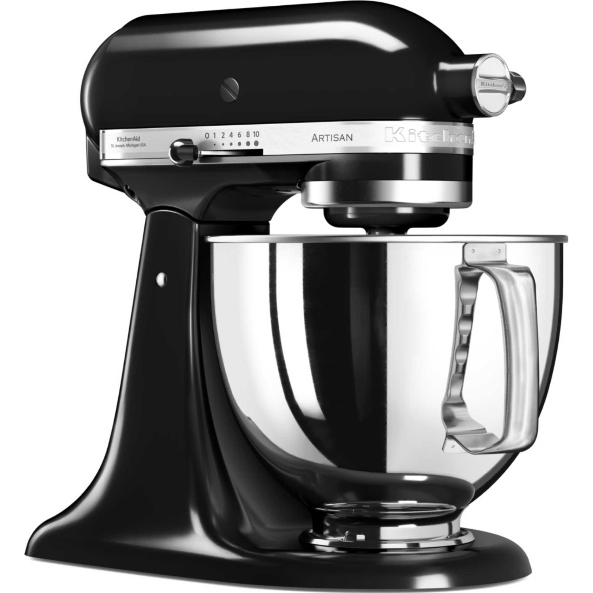 KitchenAid 5KSM125BOB Artisan 125 Stand Mixer - Onyx Black
