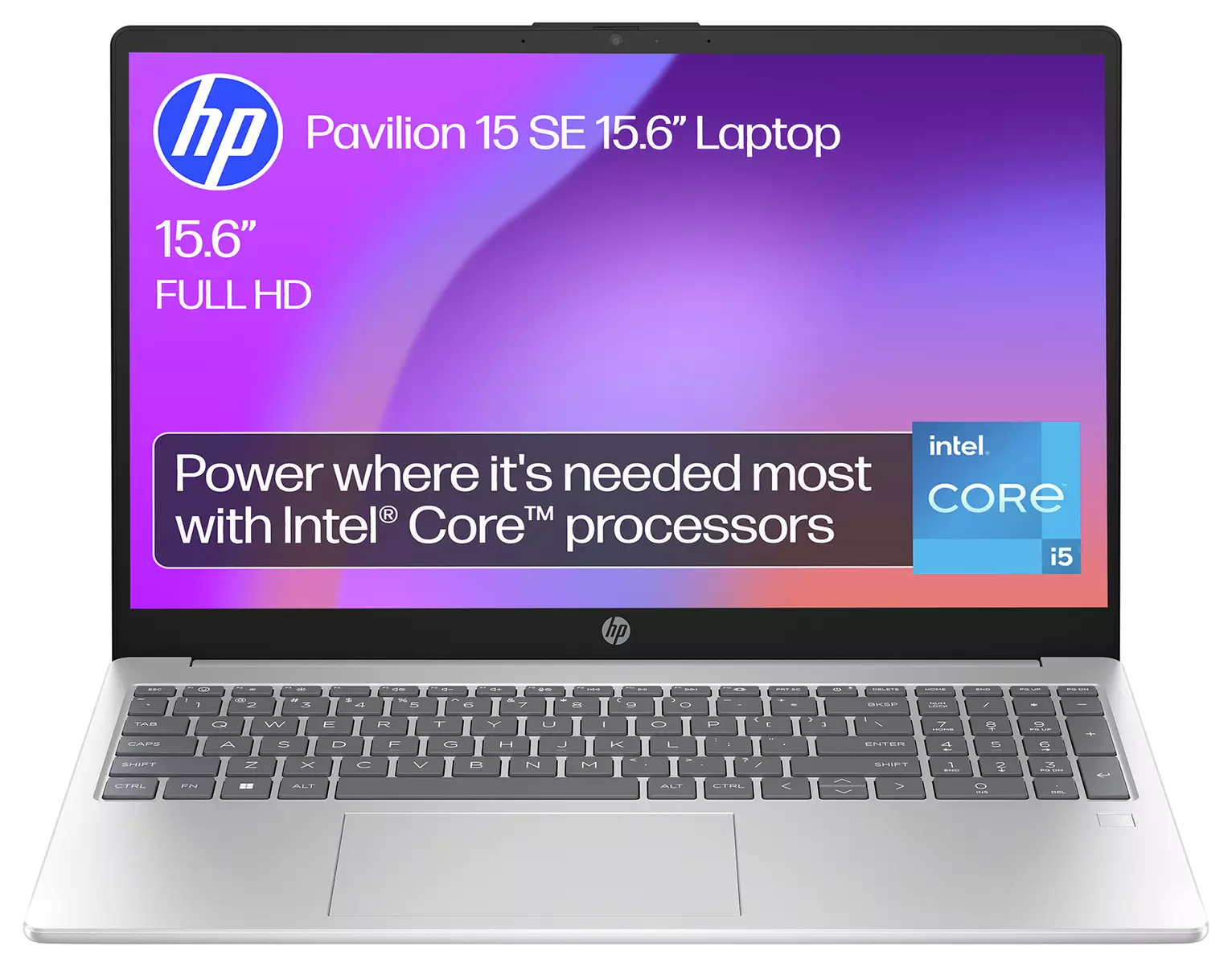 HP Pavilion 15 SE 15.6in i5 8GB 512GB laptop - Silver