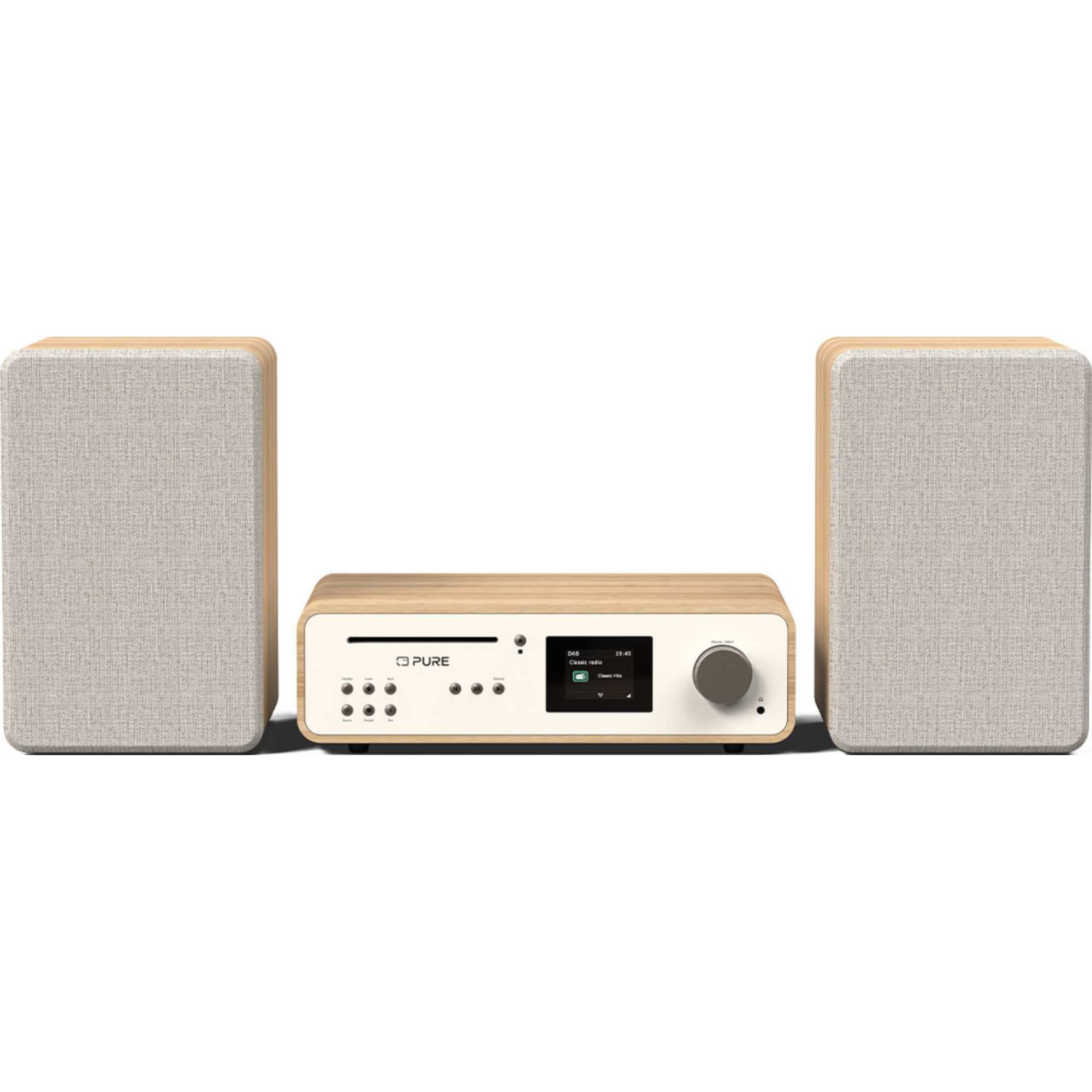 Pure CLASSIC-ST The Charming HiFi Music System - White