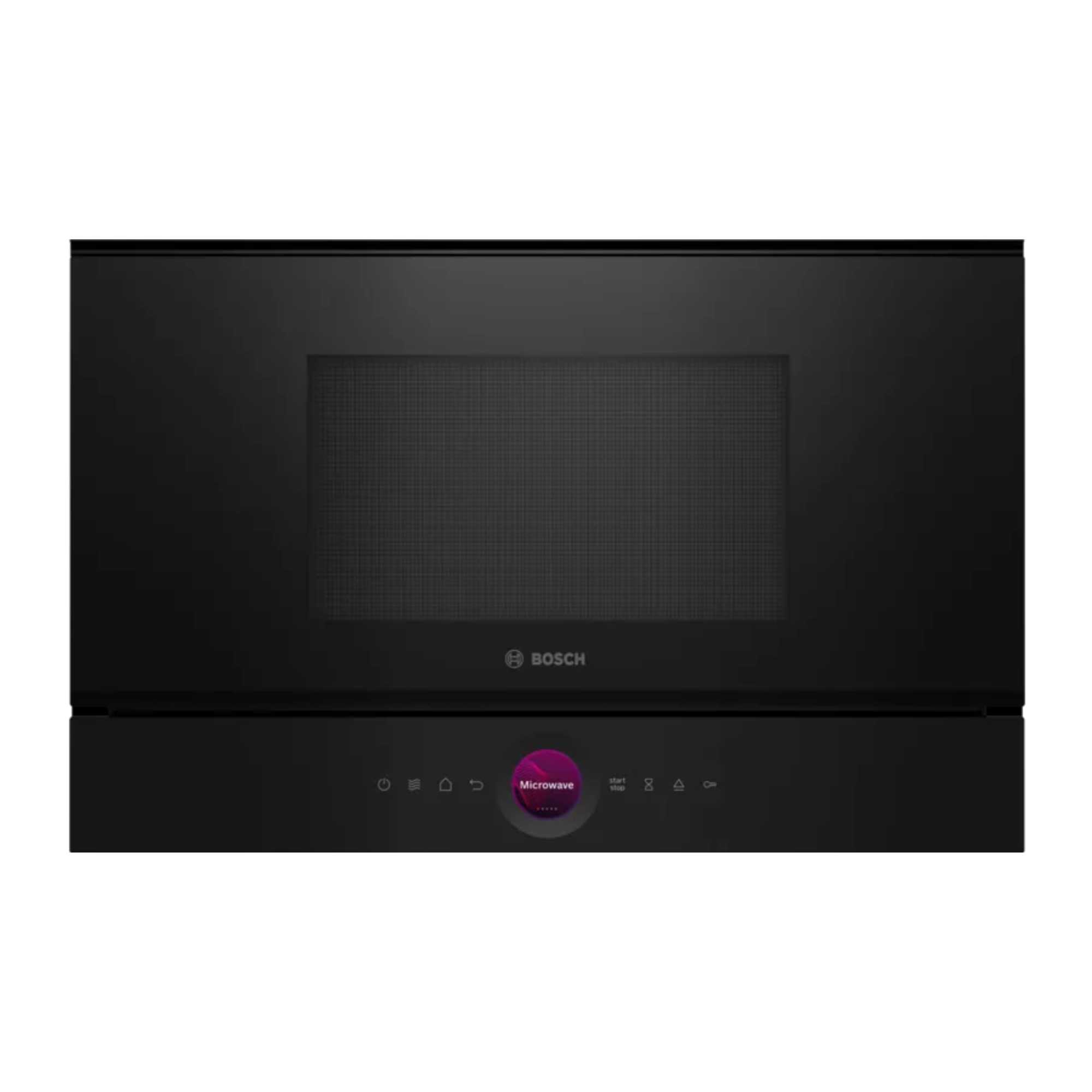 Bosch Series 8 BFL7221B1B Built-In Microwave Oven 900w Power 21L Capacity - Black