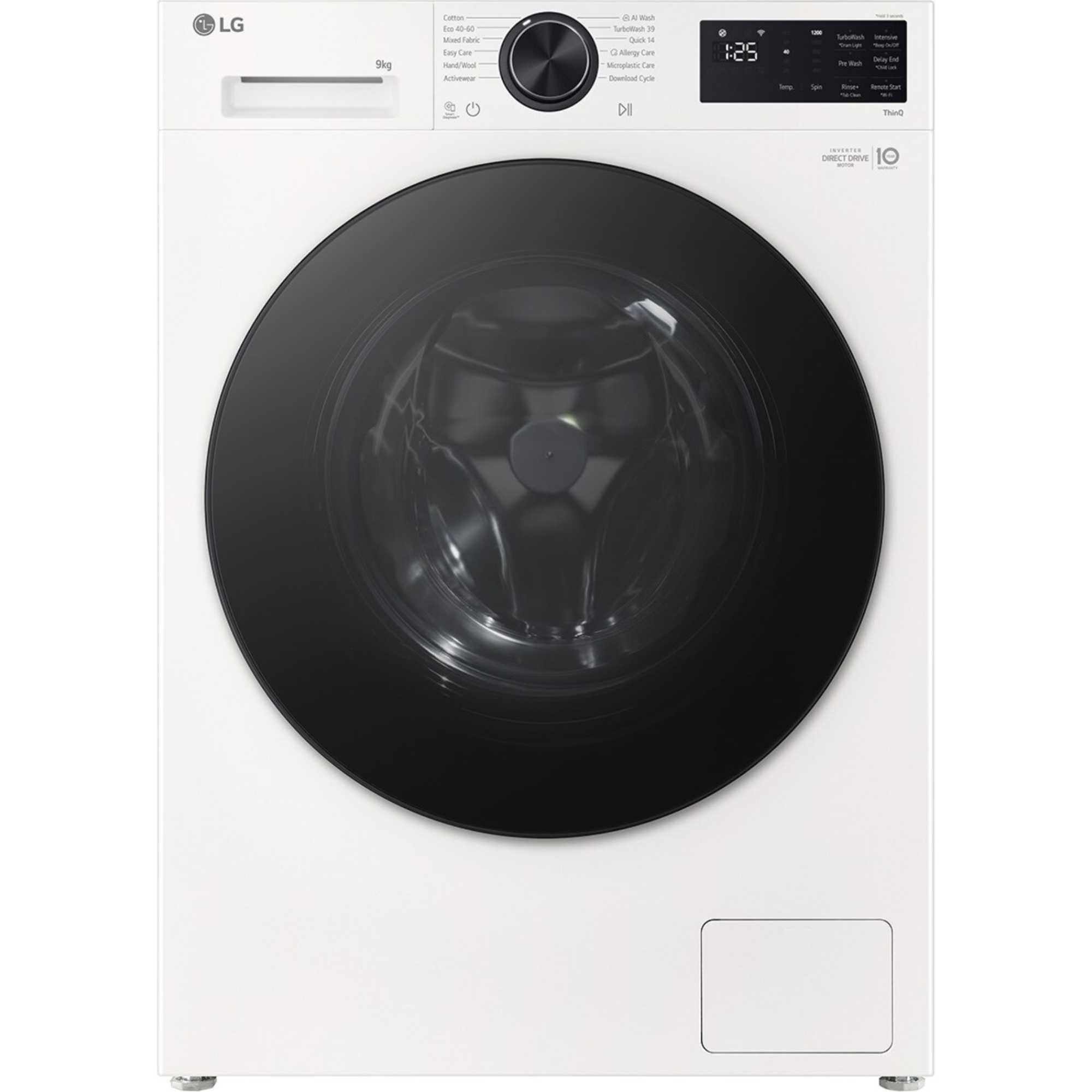 LG Series 3 Counter-Depth MAX 9kg 1200rpm Washing Machine