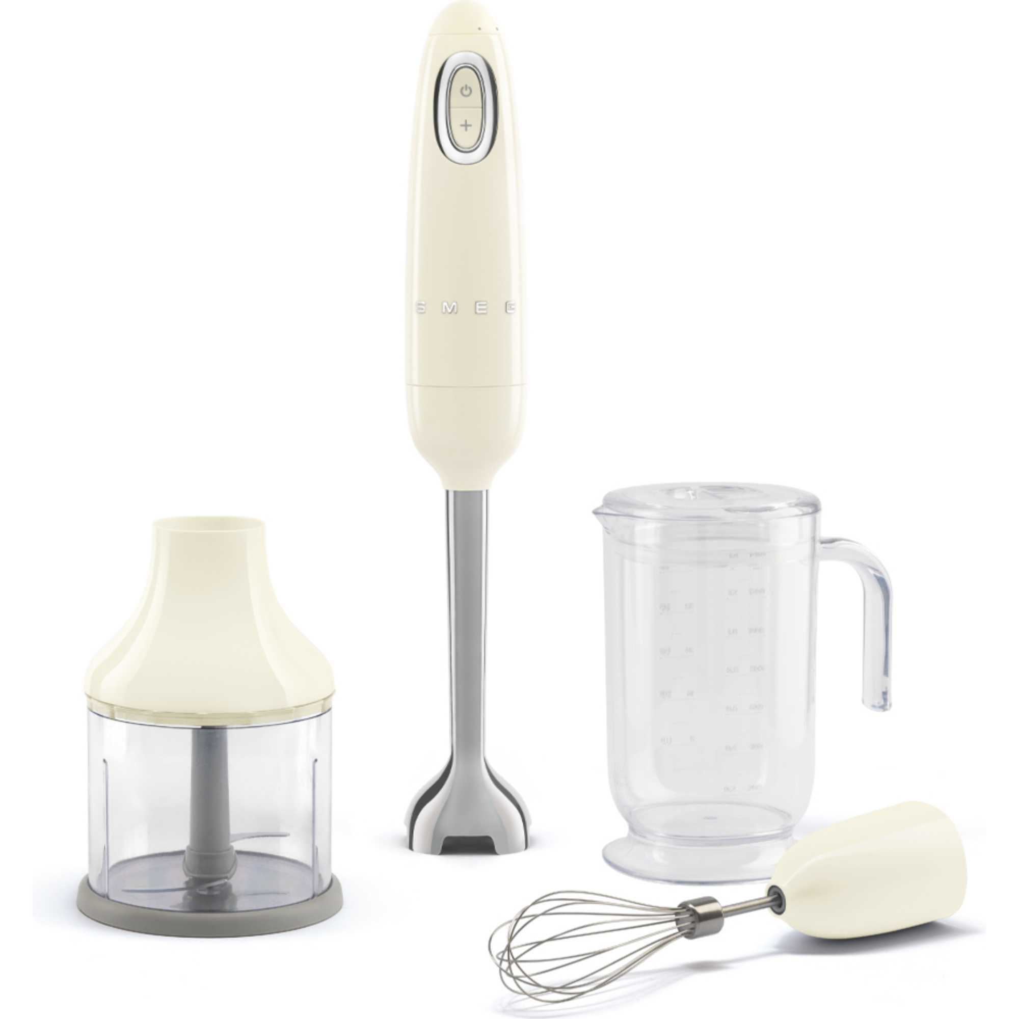 Smeg HBF03CRUK 50's Style Aesthetic Hand Blender - Cream