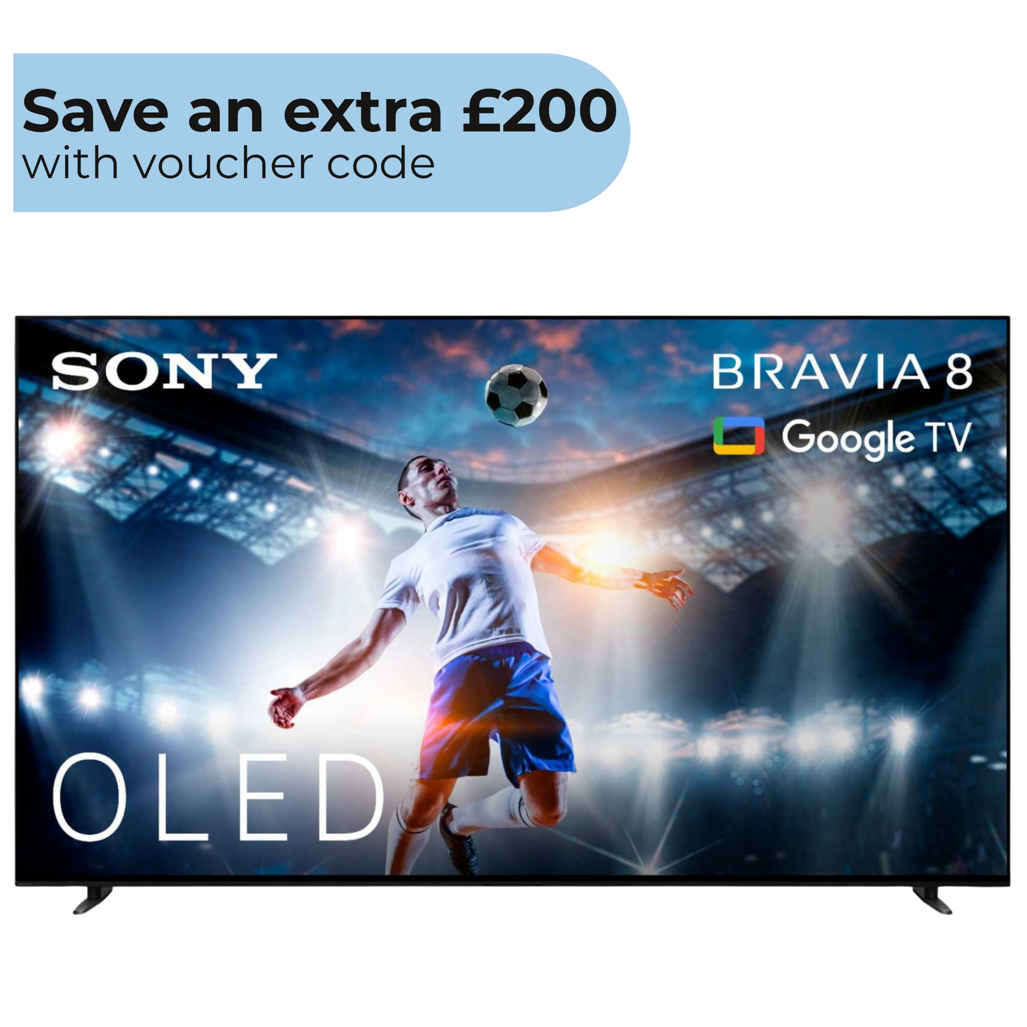Sony BRAVIA 8 XR80U 65" 4K OLED Smart TV - K65XR80U