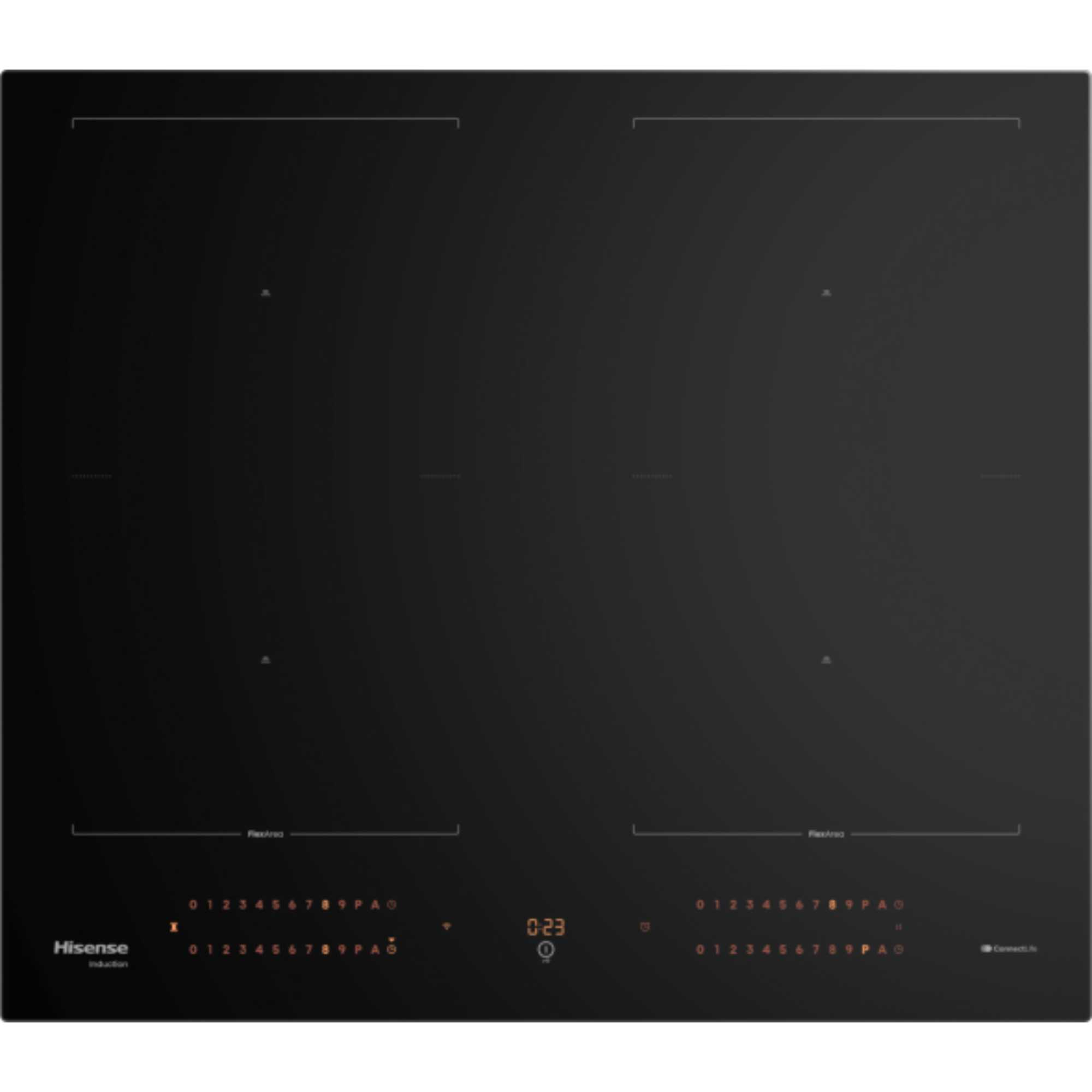 Hisense HI6443BSCWF Hi8 60cm 4 Zone Induction Hob - Black