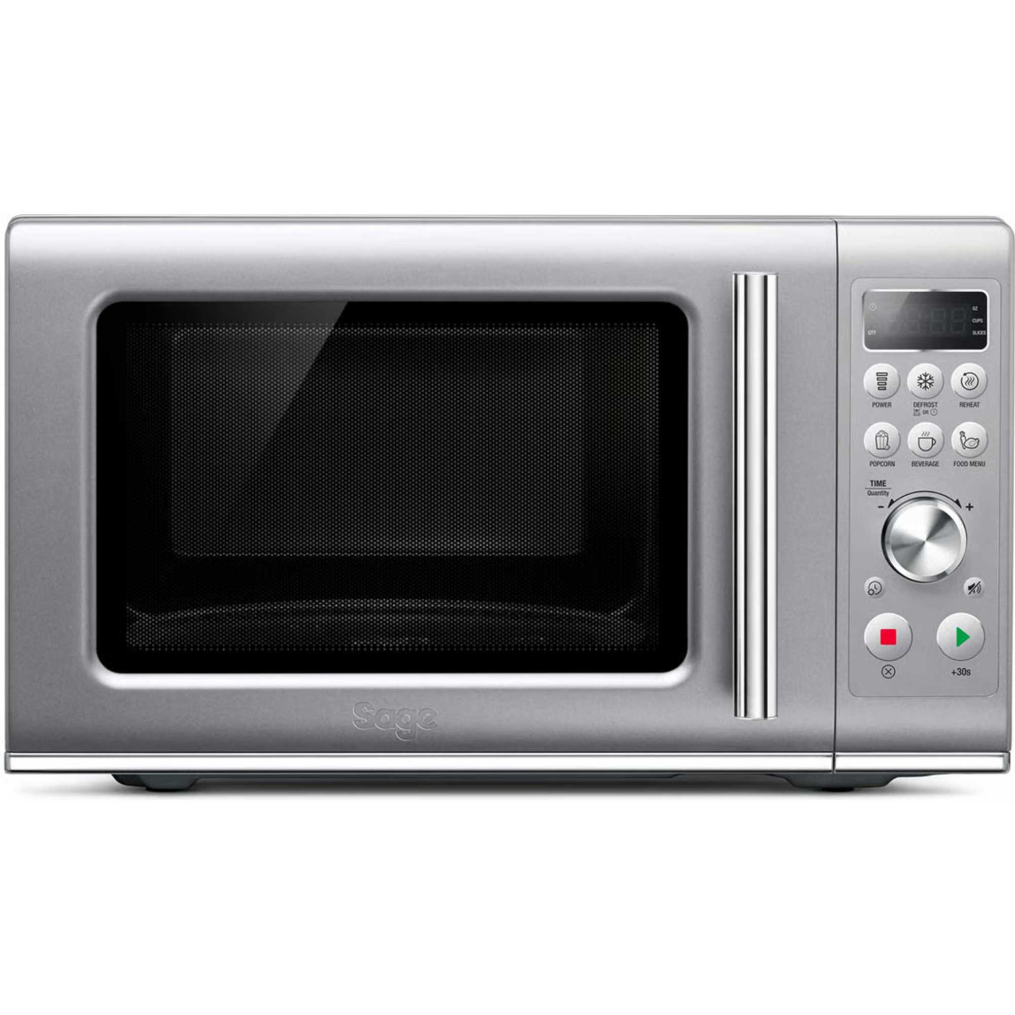 Sage the Compact Wave Soft Close 25l 800W Microwave - Silver