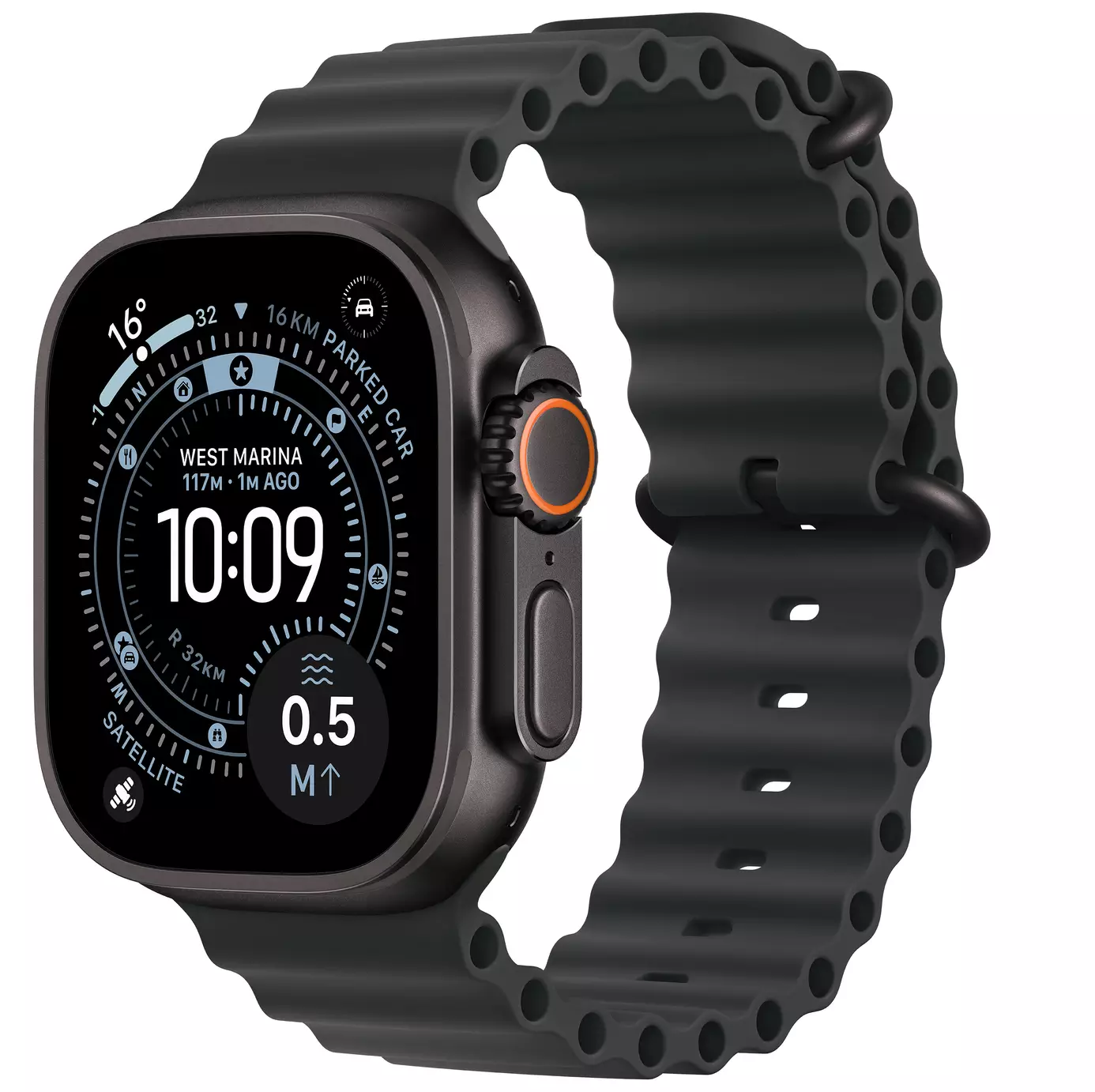 Apple Watch Ultra 3 GPS+Cell 49mm Black Ocean Band