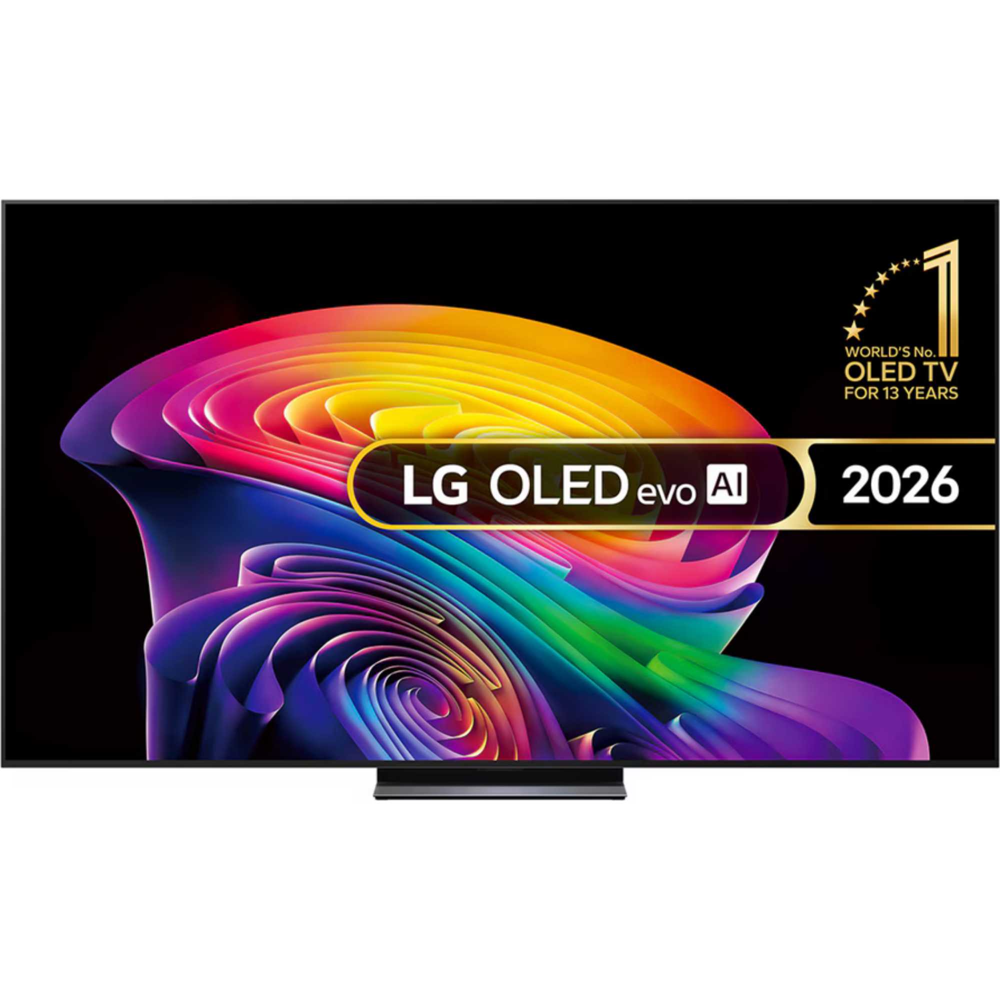 LG C66LB 77" 4K Ultra HD OLED HDR evo AI Smart TV - 77C66LB