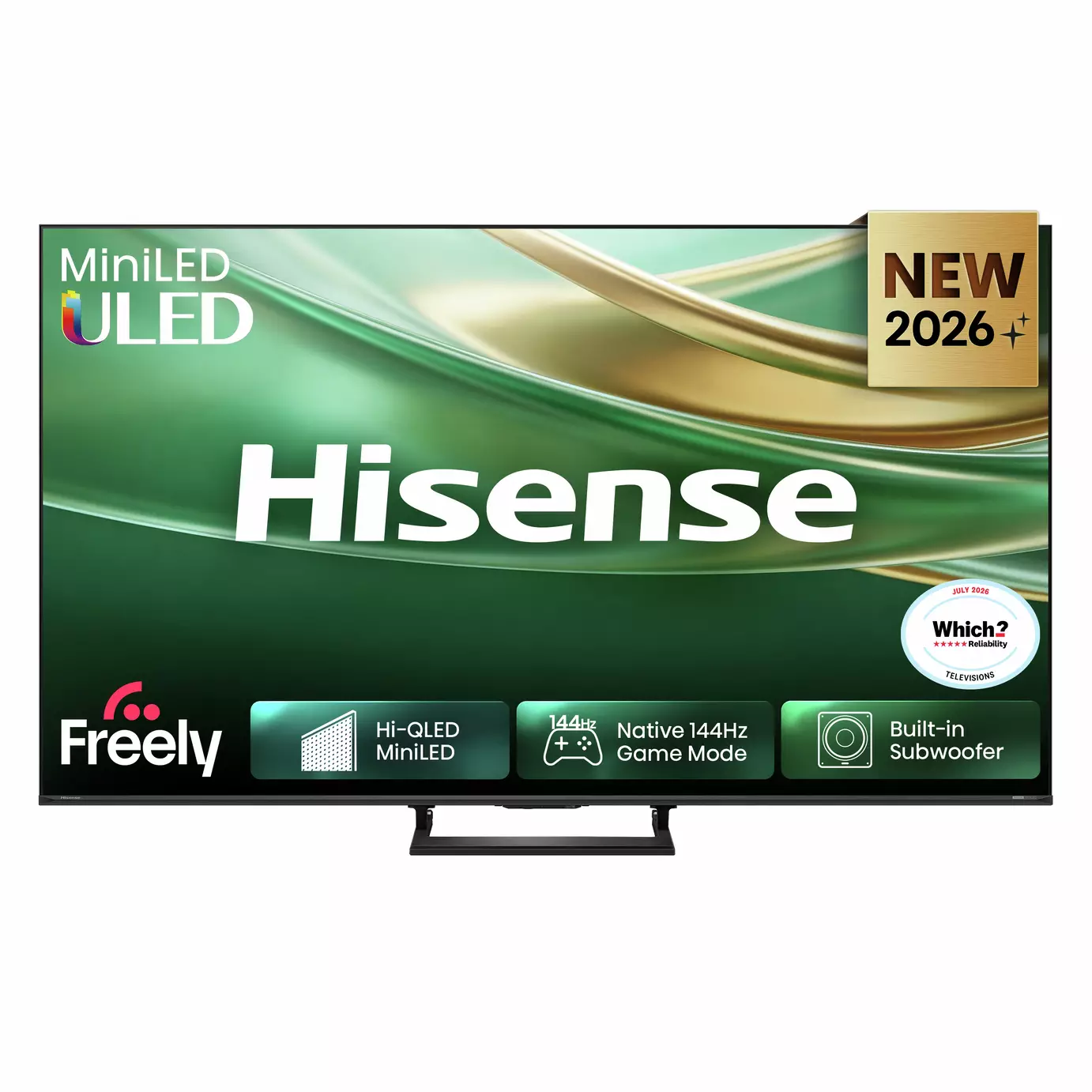 Hisense 50In 50E8STUK Smart 4K UHD HDR MiniLED Freeview TV