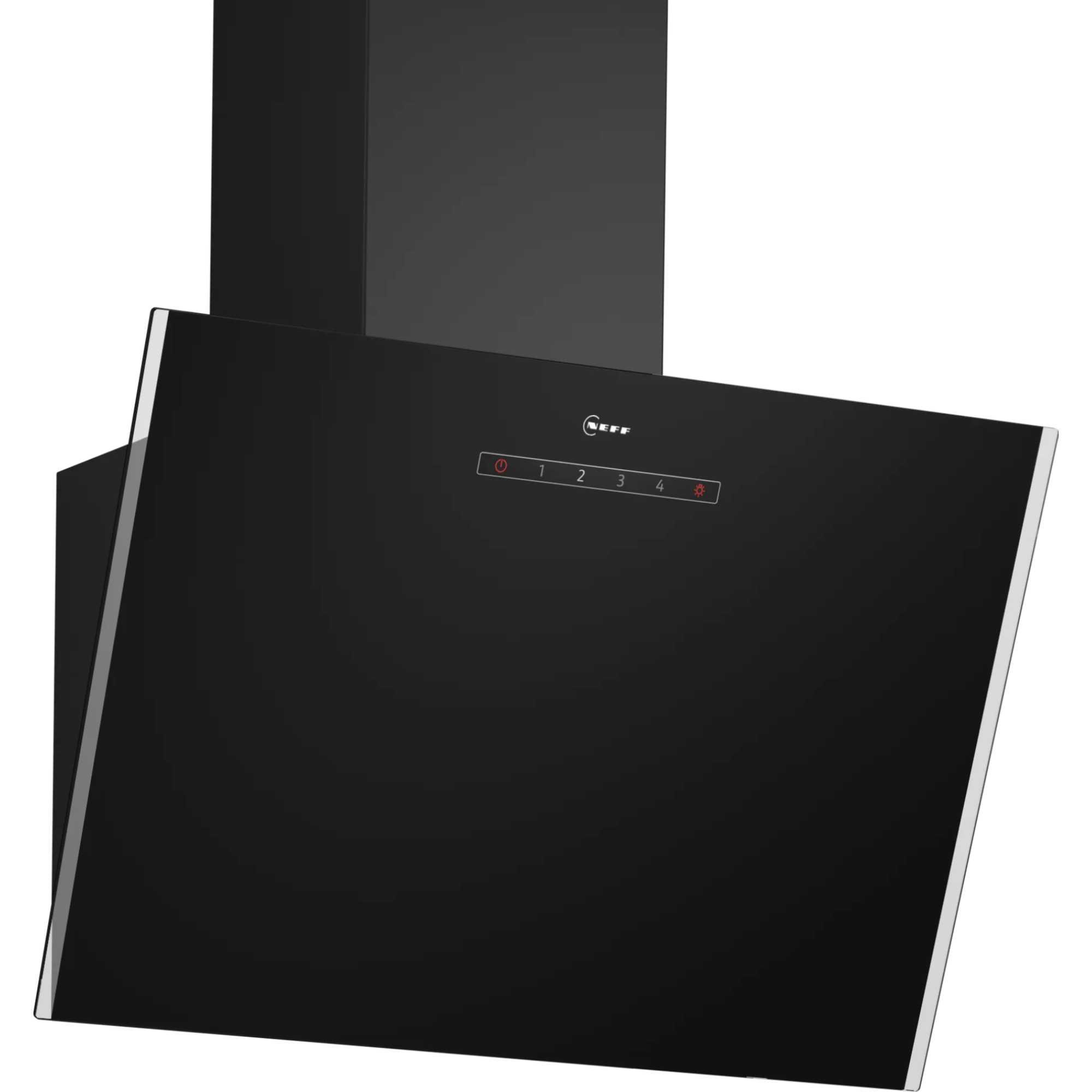 NEFF D63IDK1S0B N30 60cm 3 Speed Wall Mounted Flat Cooker Hood - Black