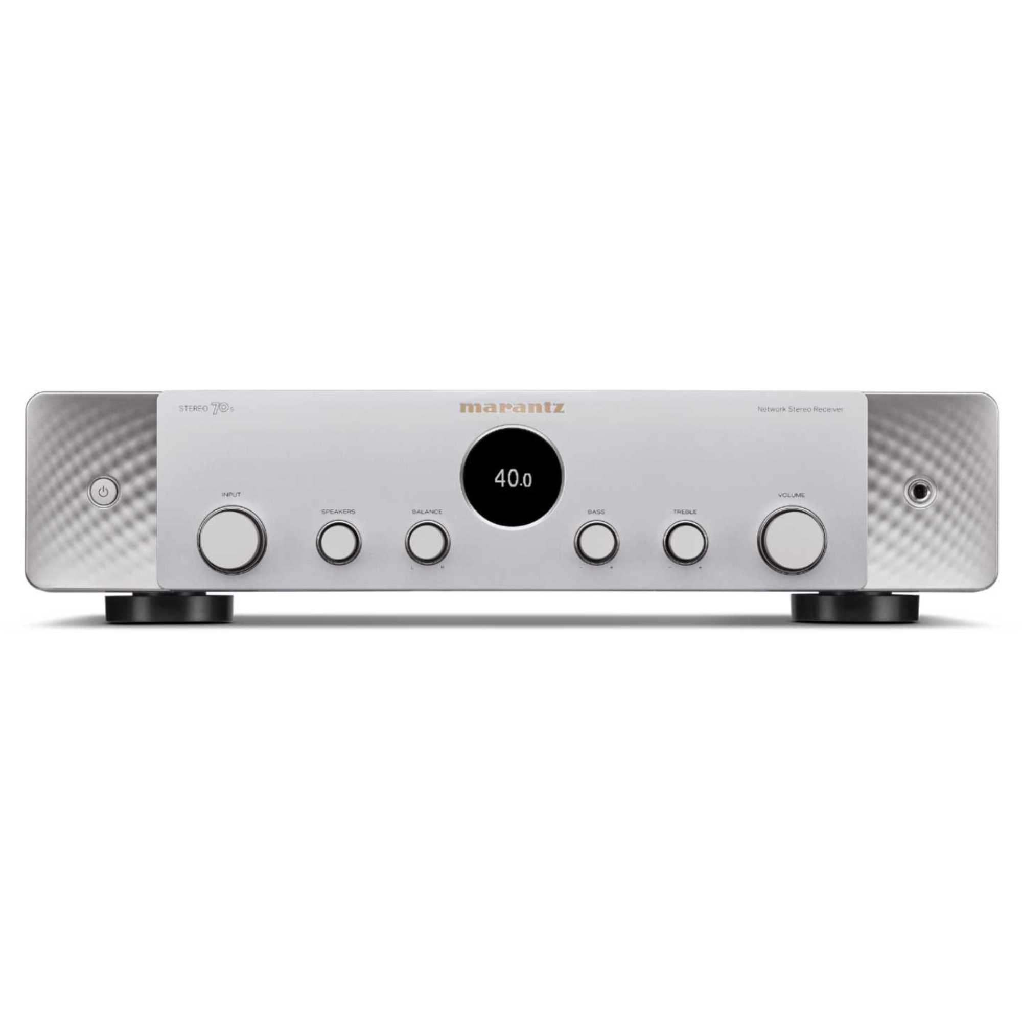 Marantz STEREO 70s Slimline Stereo AV Receiver with 8K HDMI - Silver