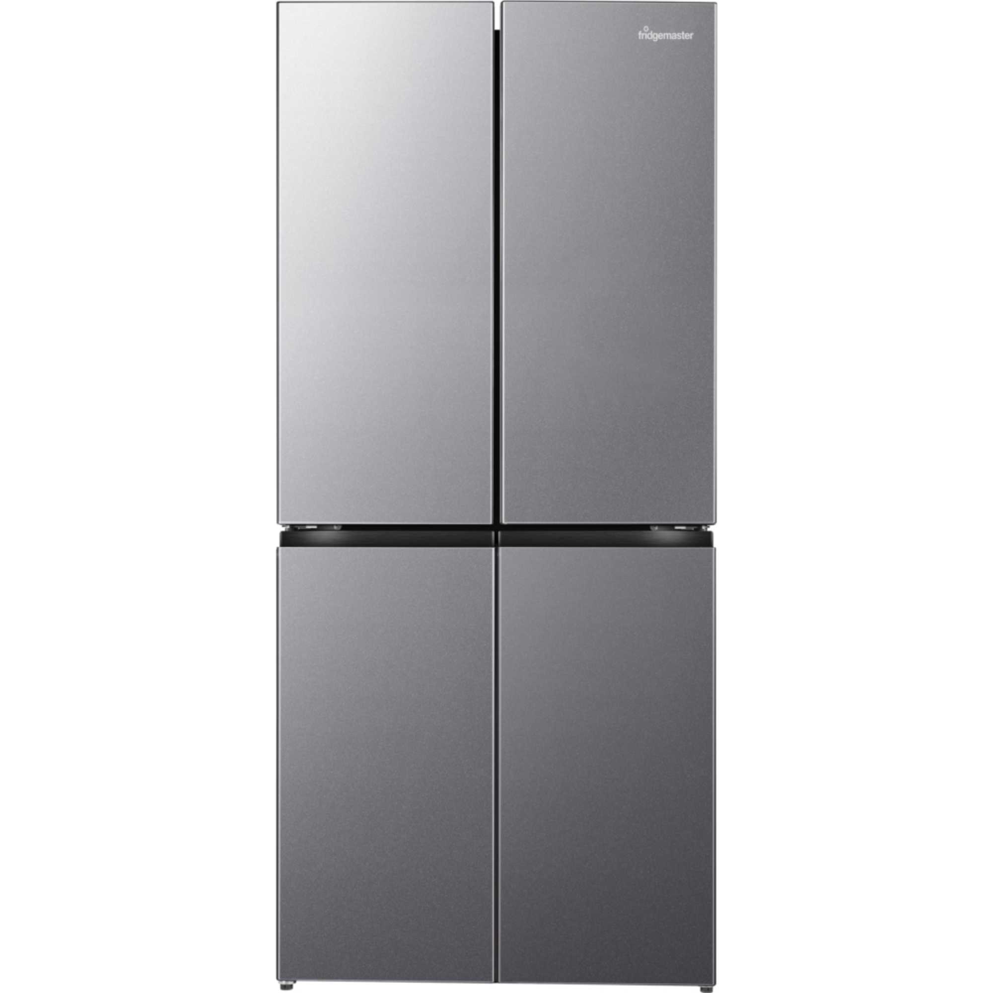 Fridgemaster\\ American Style Fridge Freezer 60/40 Total No Frost - Silver