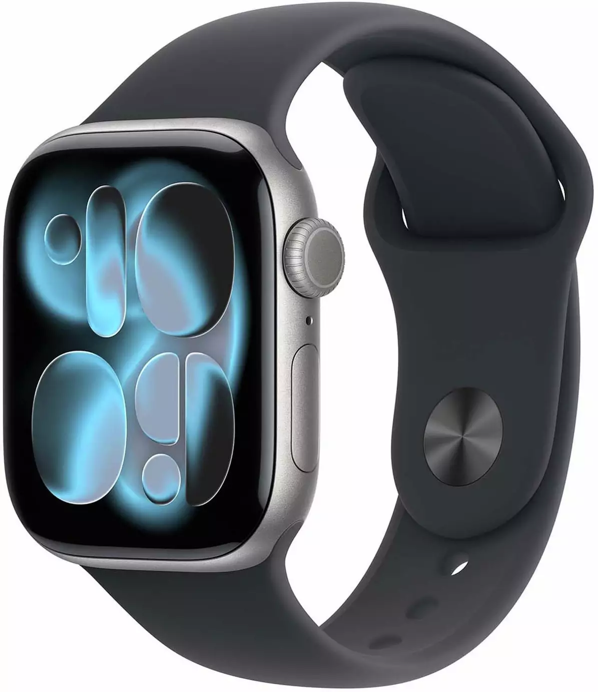 Apple Watch Series 11 GPS+Cell 42mm Jet Black Sport Band S/M