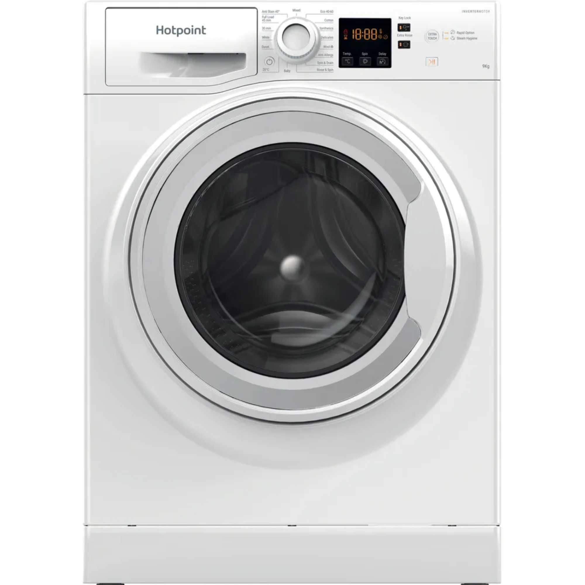 Hotpoint Anti-Stain 9kg 1400rpm Washing Machine - NSWF 946 W UK