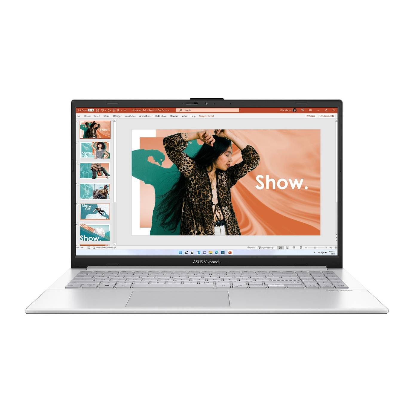 ASUS Vivobook Go 15 15.6in R3 8GB 128GB Laptop - Silver