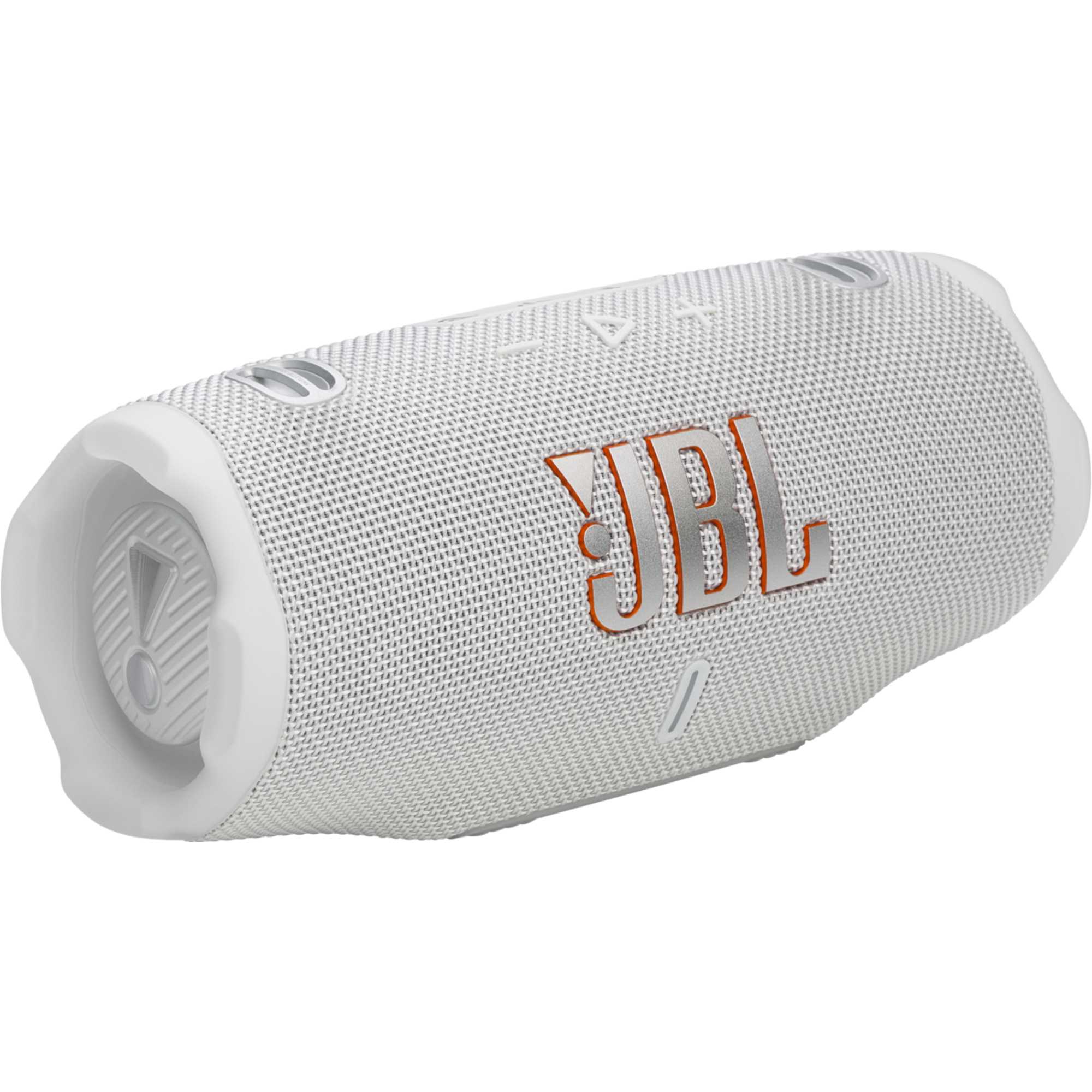 JBL CHARGE 6 Portable Waterproof & Drop-Proof Bluetooth Speaker - White