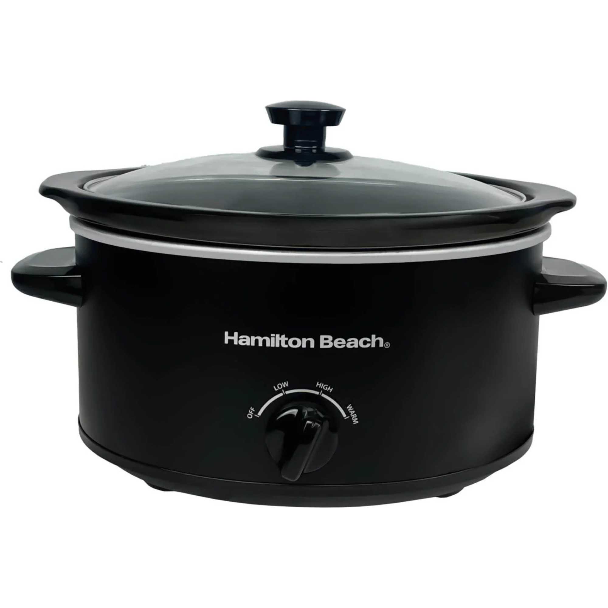 Hamilton Beach HBSC040B The Comfort Cook 3.5l Slow Cooker - Black