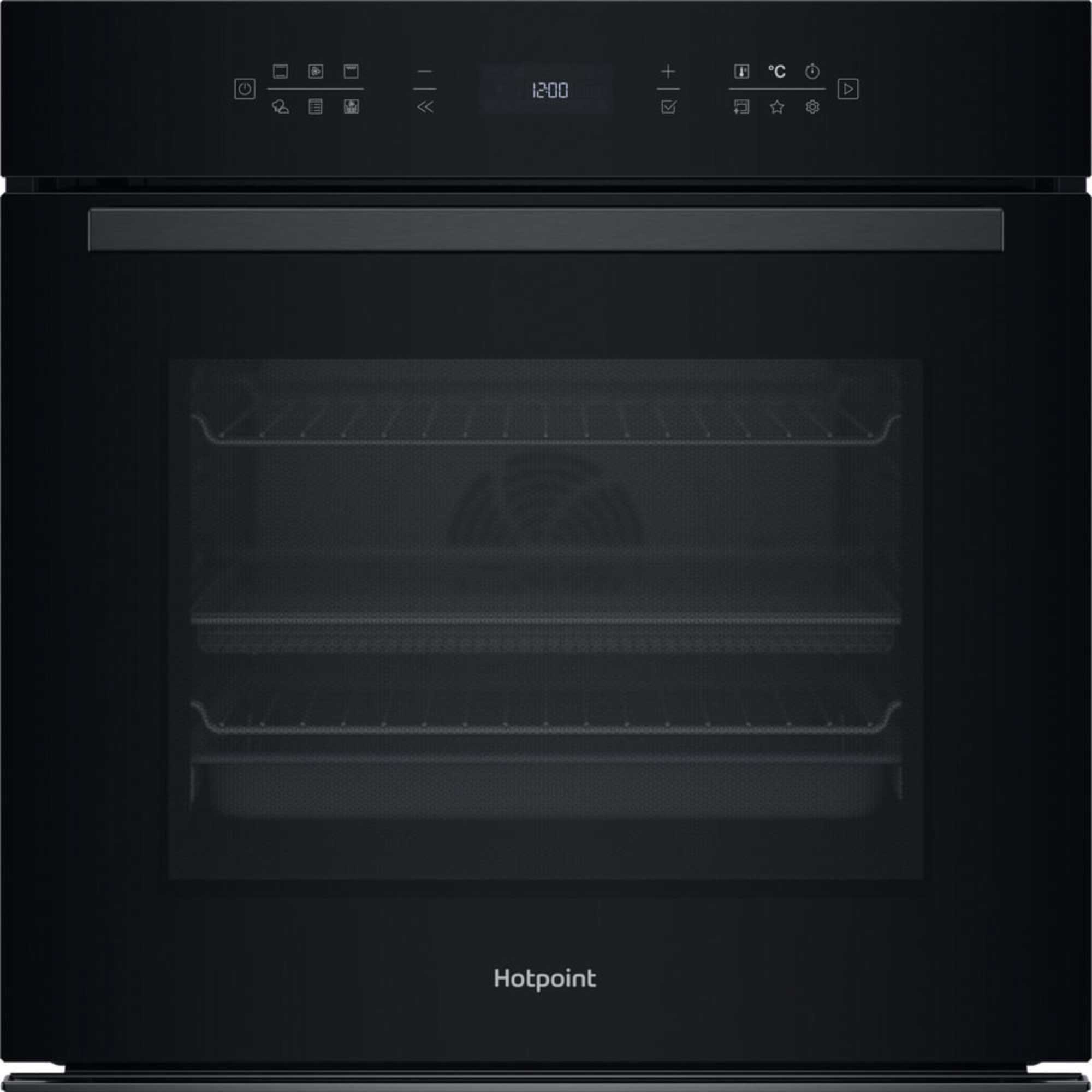 Hotpoint HOI68PT1SBUK Class 6 Electric Single Fan Oven with Air Fry - Black