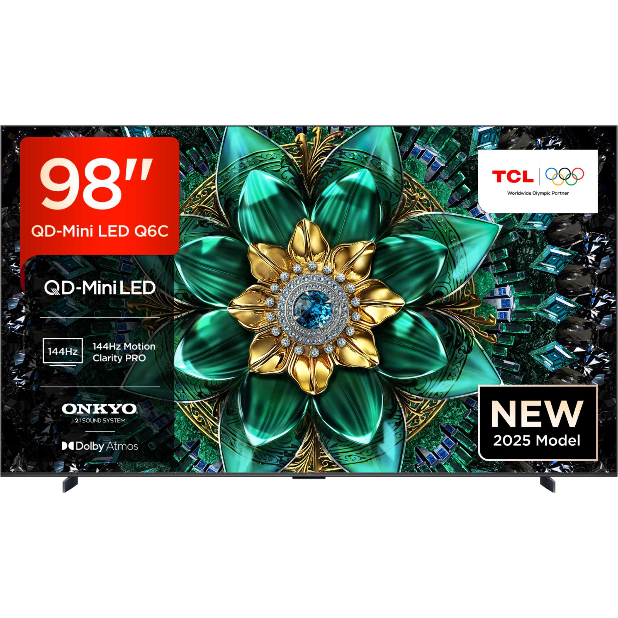 TCL Q6C 98" 4K Ultra HD QD-Mini LED Google TV 98Q6CUK