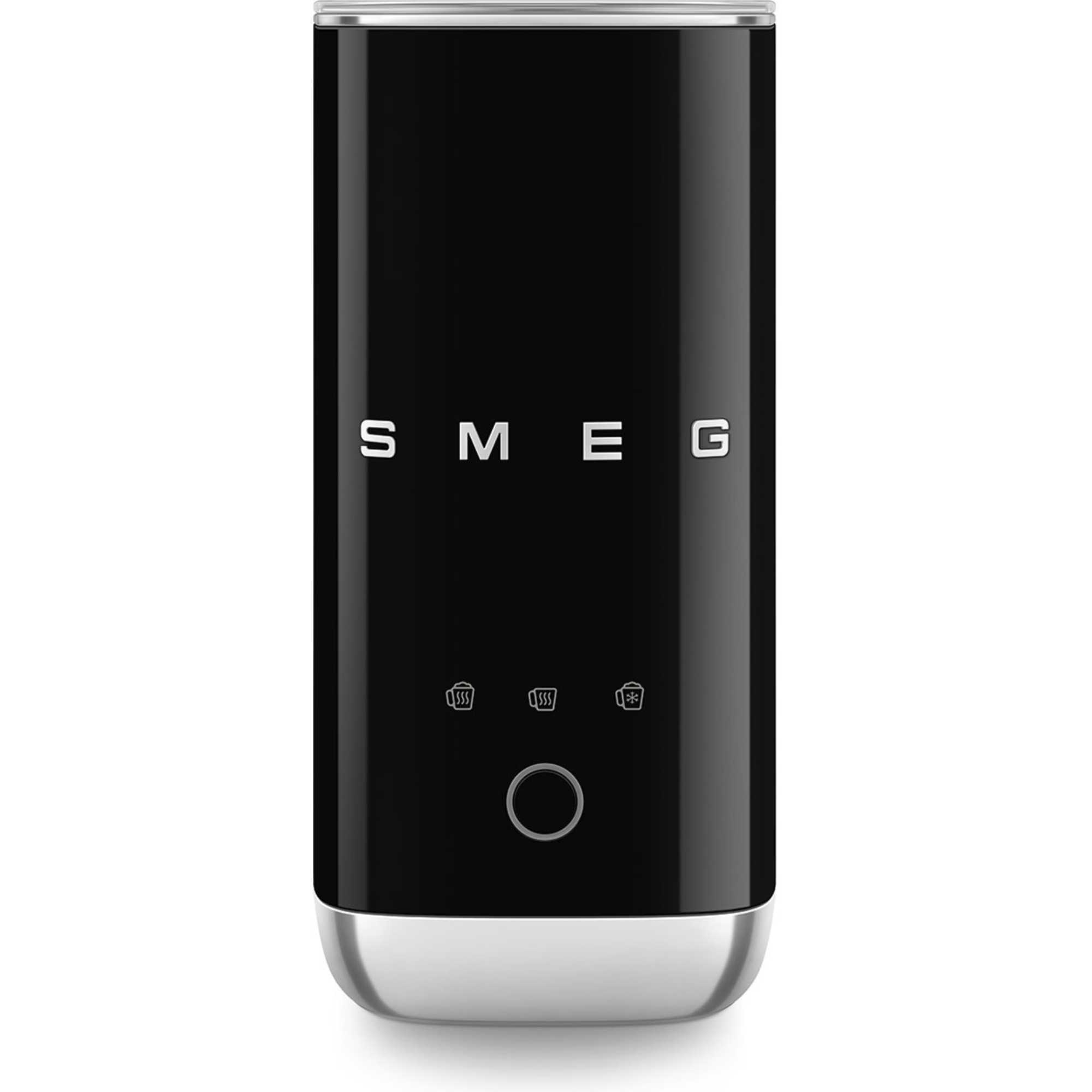 Smeg MFF02BLUK 50's Style Mini Milk Frother - Black