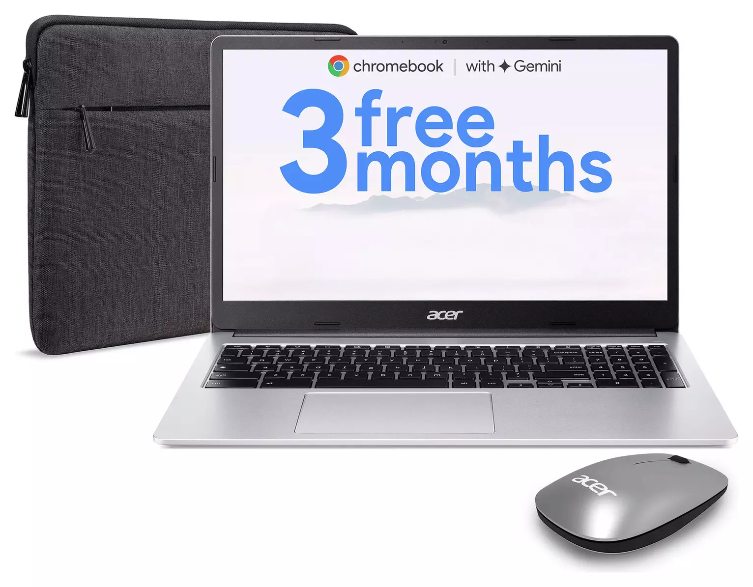Acer 315 15.6in Celeron 4GB 128GB Chromebook - Silver