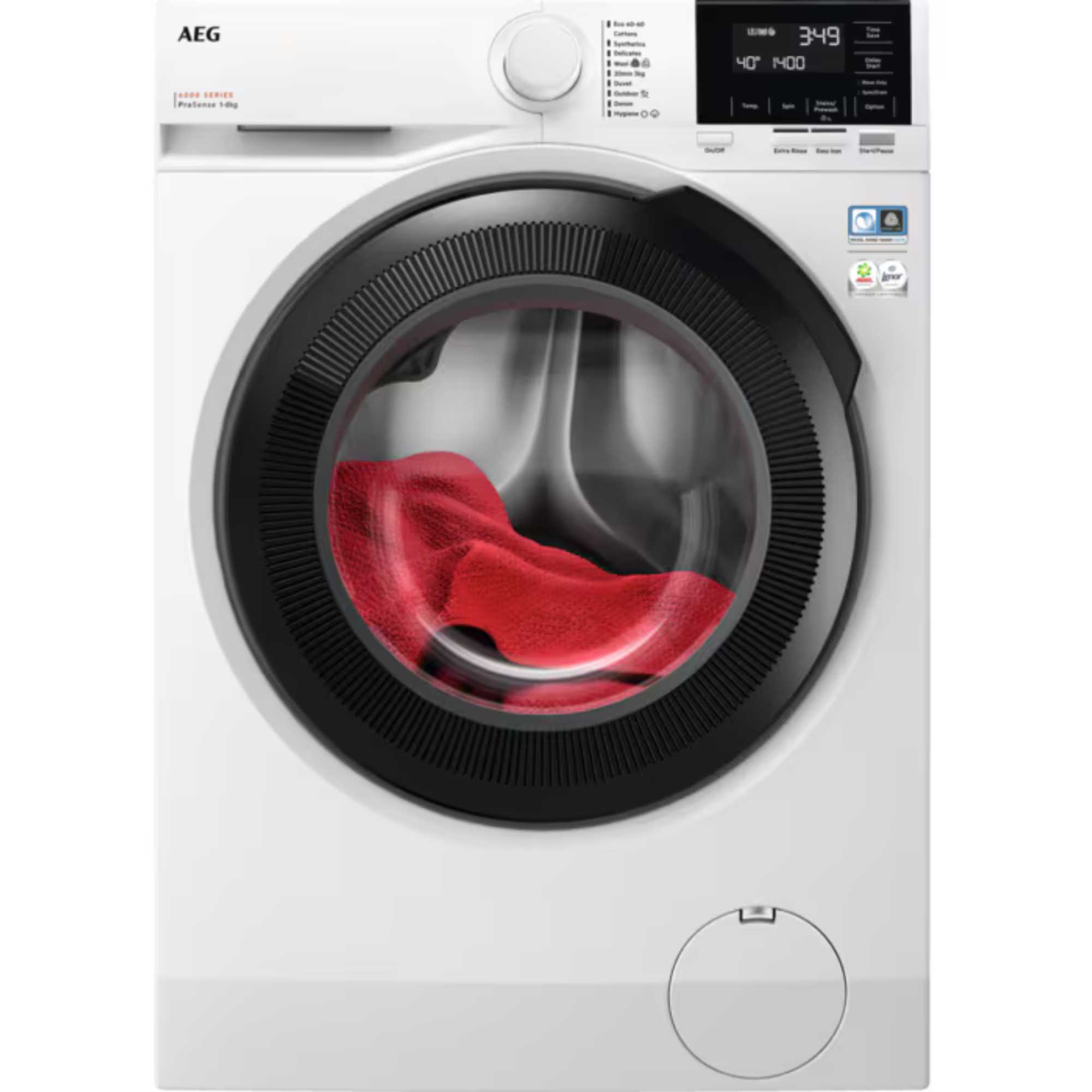 AEG 6000 Series ProSense 8kg 1400rpm Washing Machine