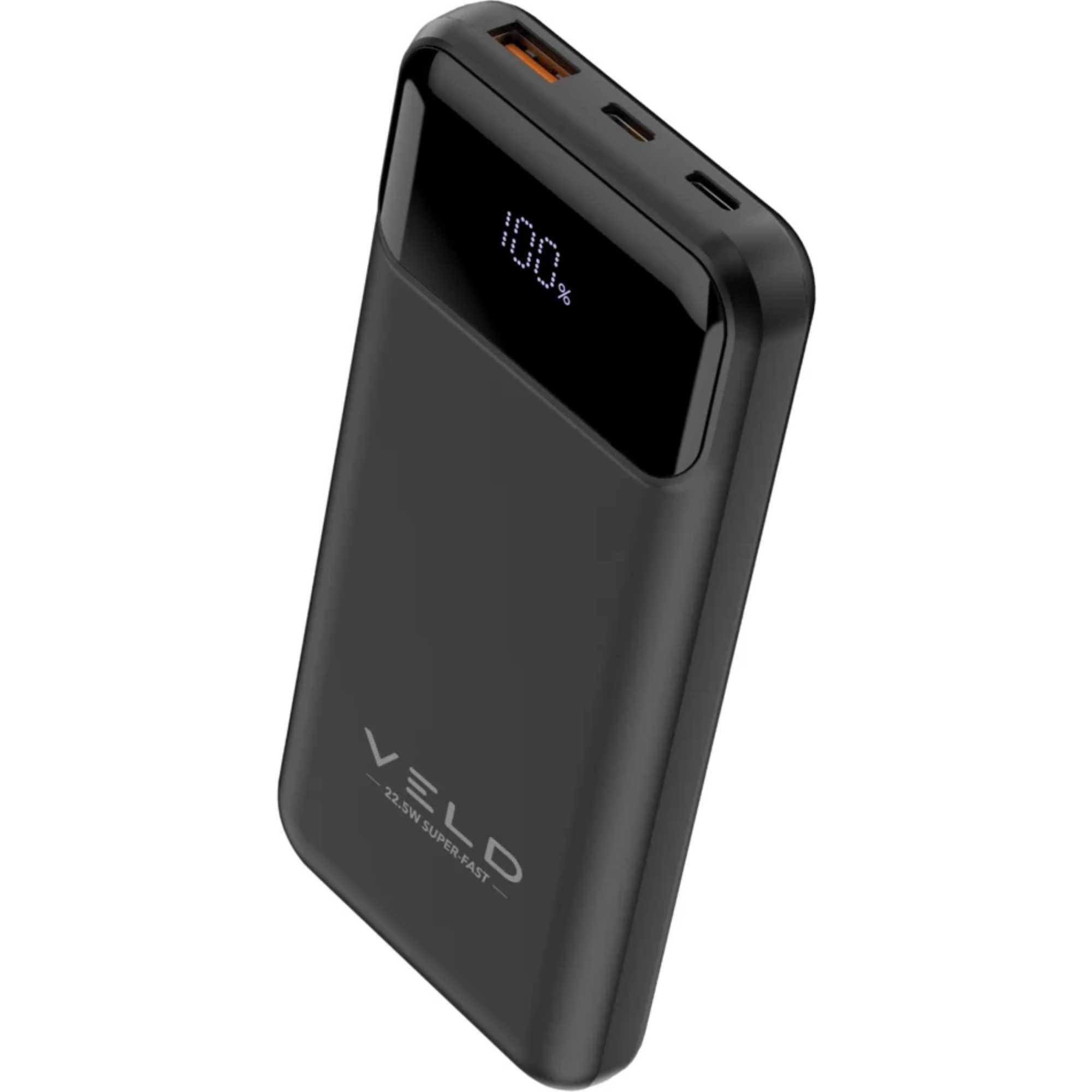 VPB1022B Super-Fast 10,000mAh Power Bank - 22.5W | VELD