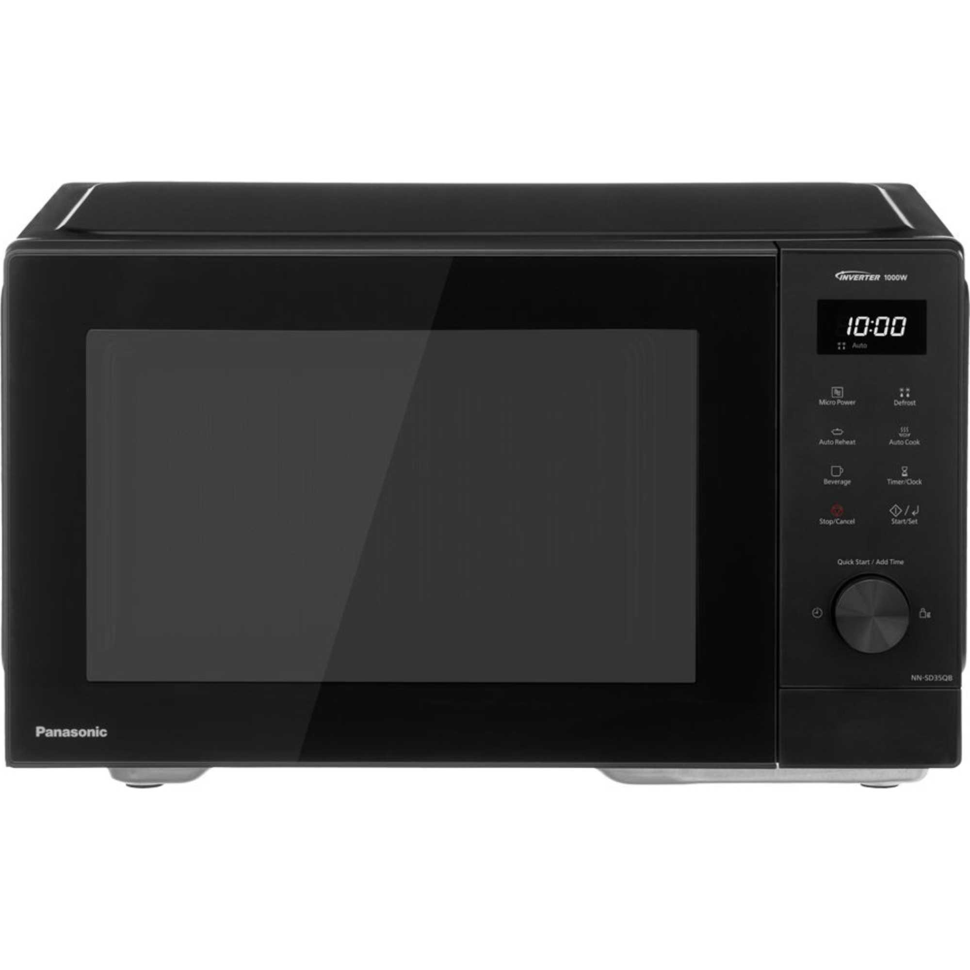 Panasonic NNSD35QBBPQ 1000w 29L Inverter Compact Microwave Oven - Black