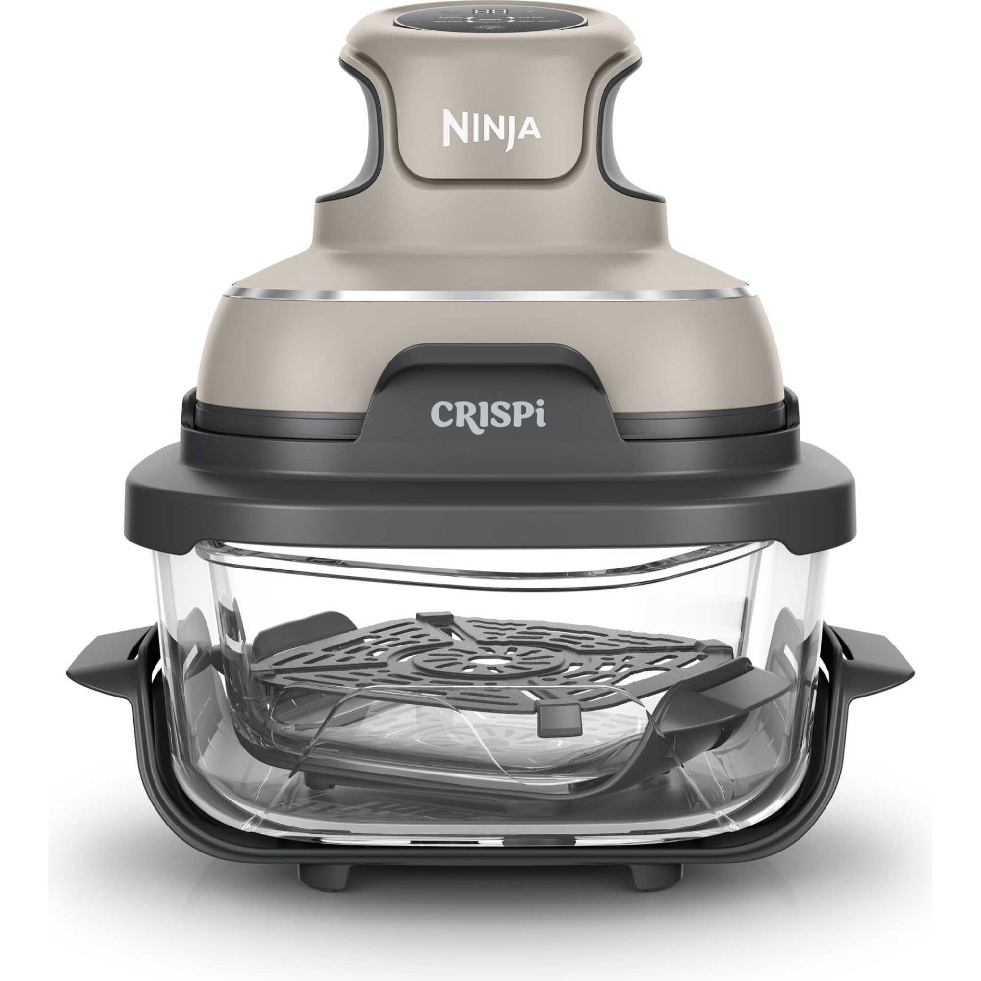 Ninja\\ FN101UKST CRISPi 4-in-1 Portable Glass Air Fryer - Stone