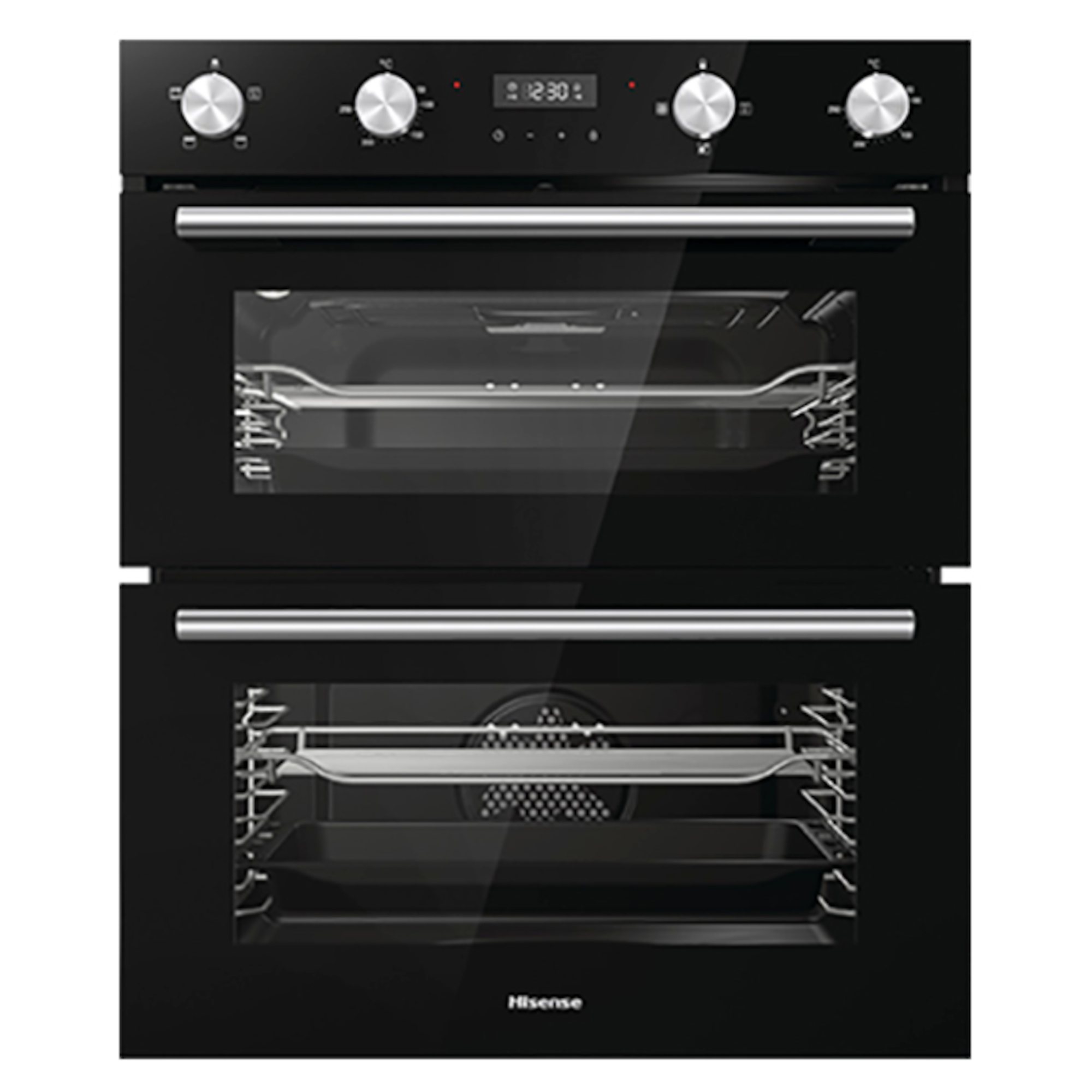 Hisense BID75211BGUK Built-Under Double Oven - Black