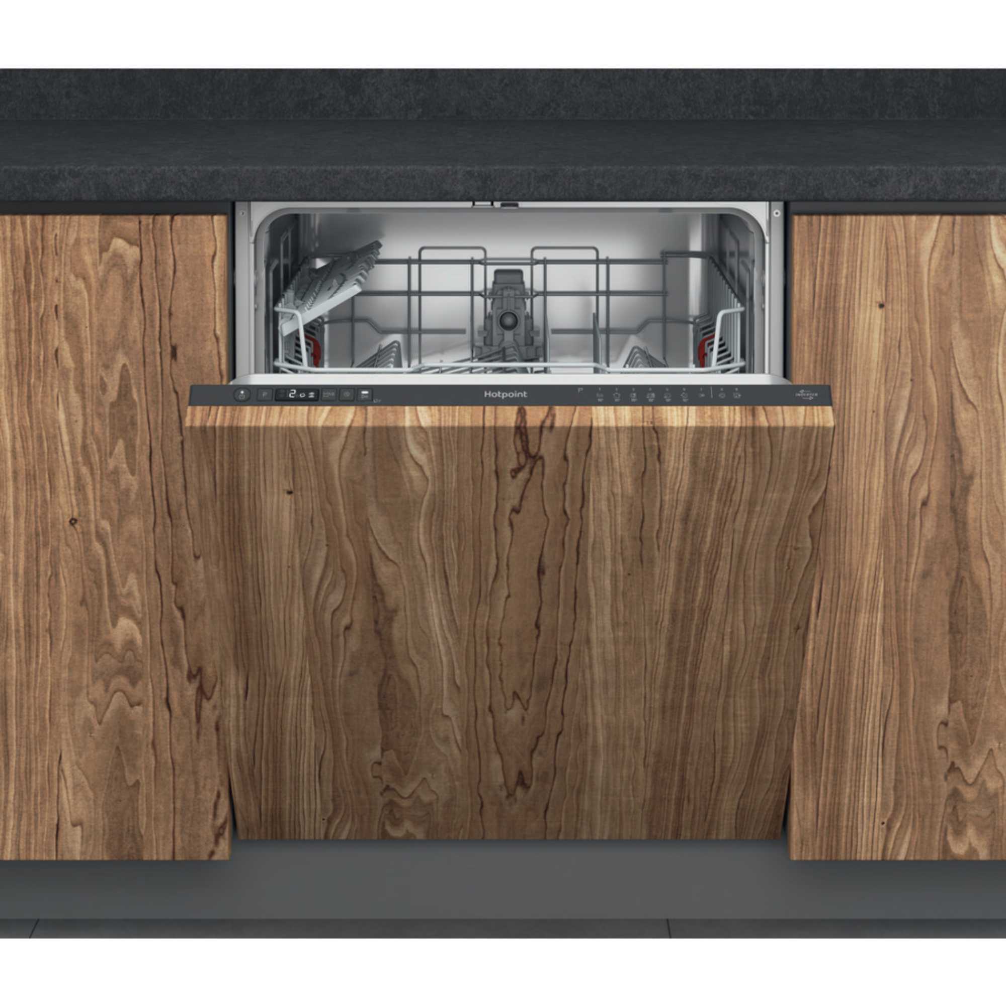 Hotpoint\\ Fully Integrated Full-Sized Dishwasher - H2I HD526 B UK