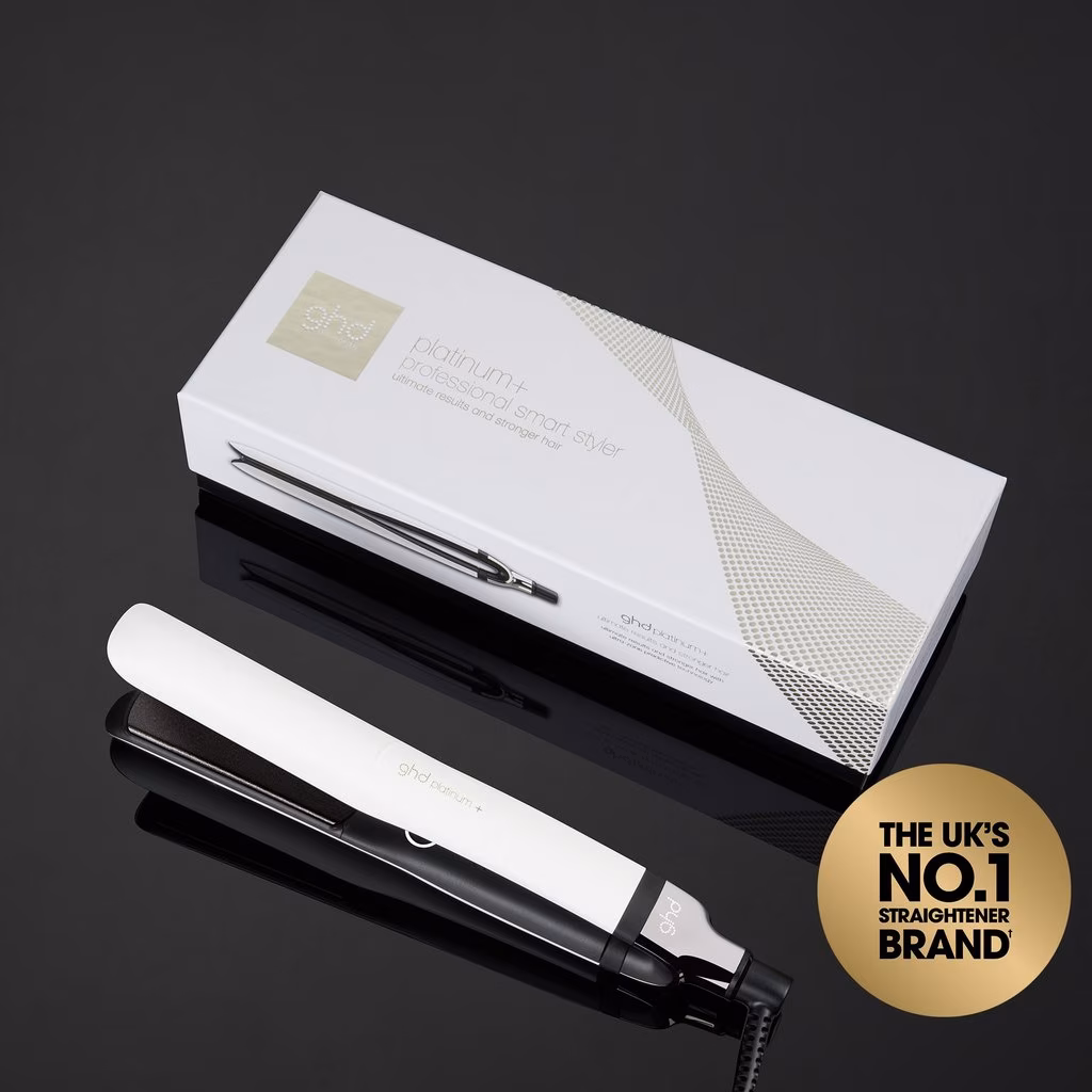 GHD PLATINUM+ PROFESSIONAL HAIR STRAIGHTENER (26MM PLATE) WHITE