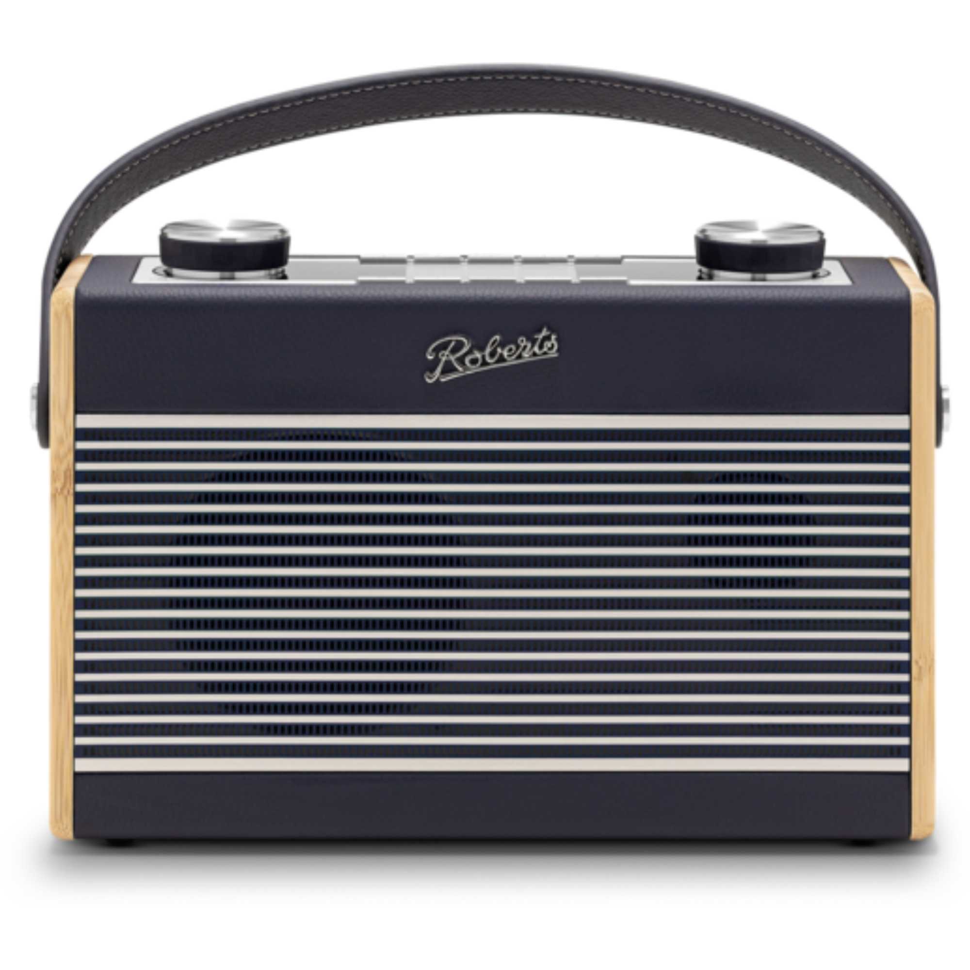 Roberts Rambler Max 1970's Retro Style Radio - Navy Blue