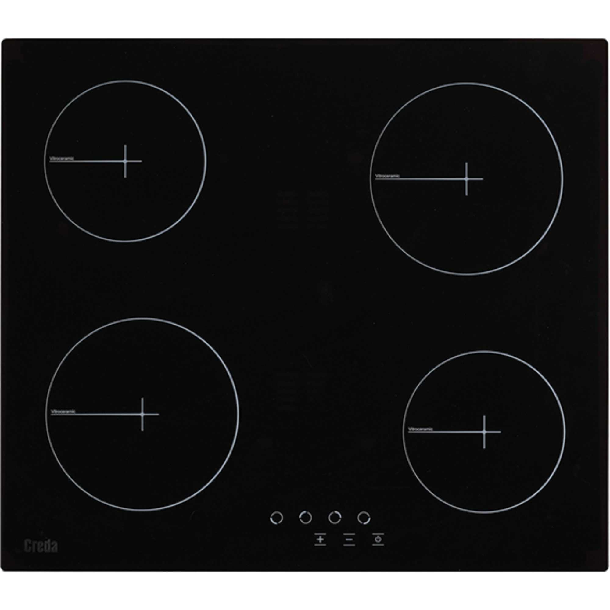 C60CTC 60cm 4 Zone Ceramic Hob | CRE