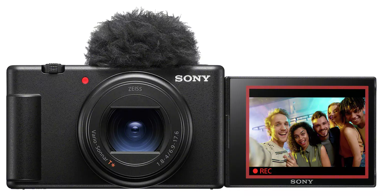 Sony ZV-1 20.1MP 2.90x Zoom Compact Digital Camera - Black