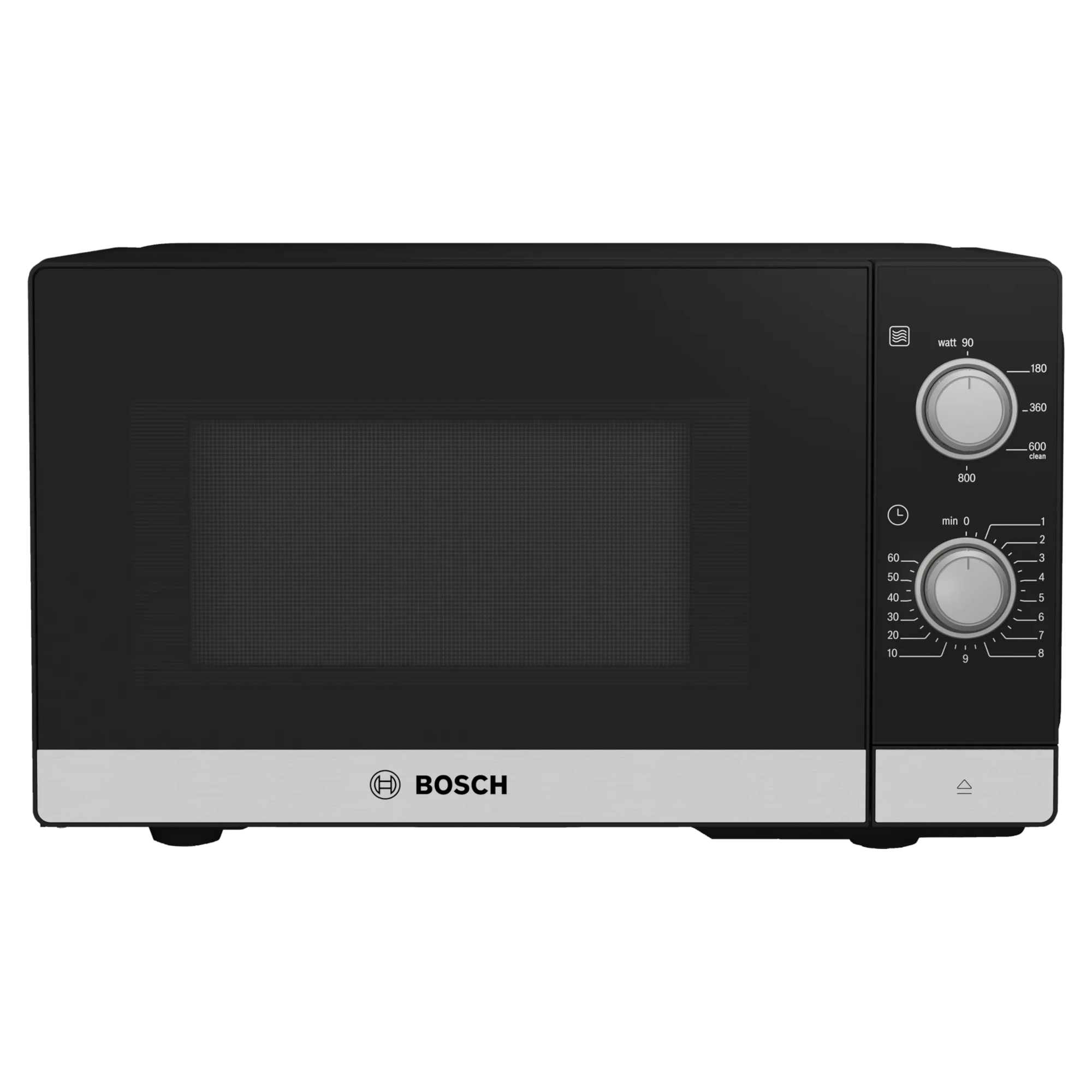 Bosch FFL020MS2B Series 2 800W Freestanding Microwave - Stainless Steel