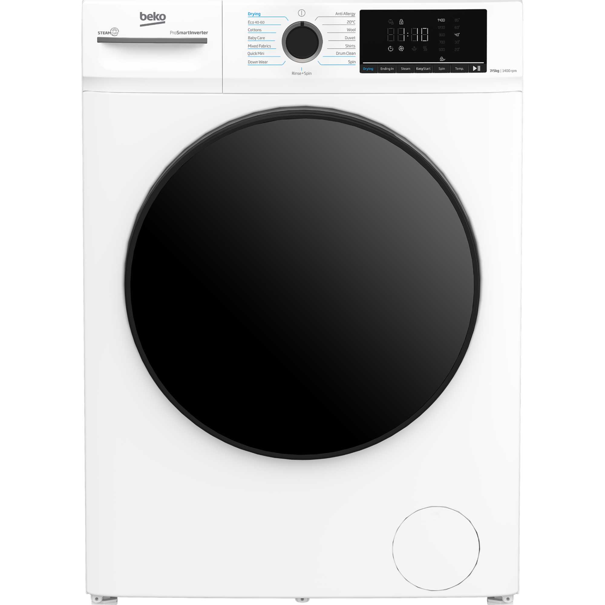 Beko 7kg Wash 5kg Dry 1400rpm Washer Dryer