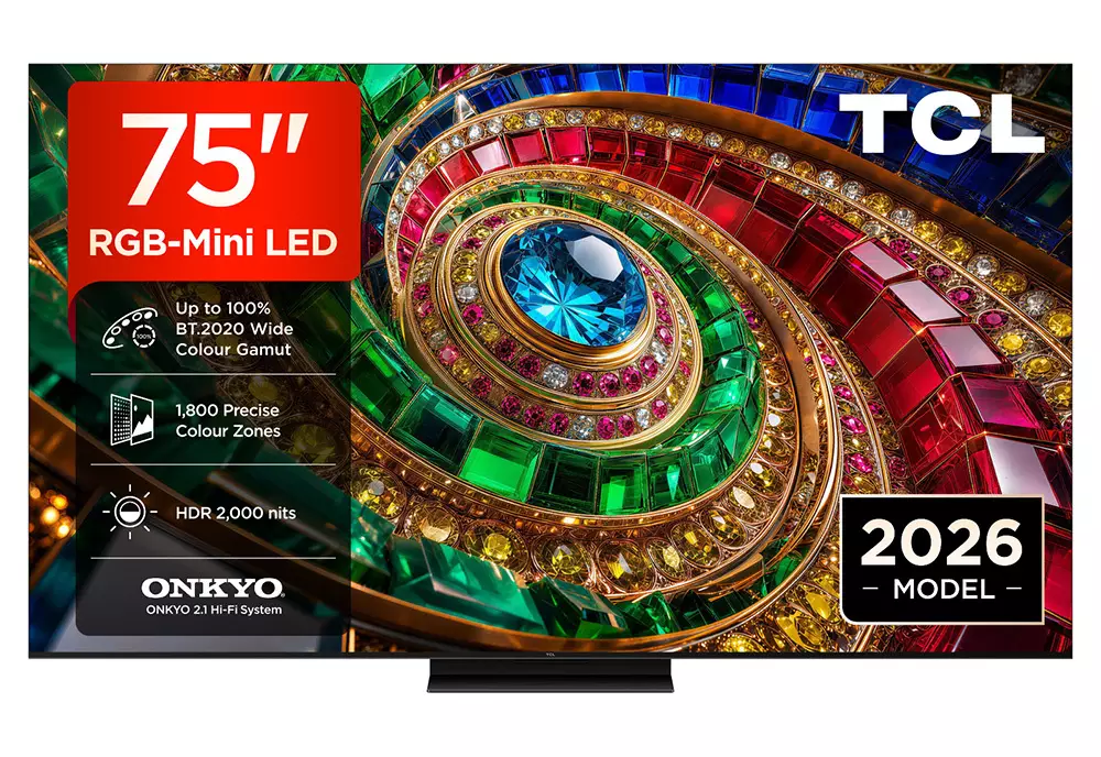 TCL 75 Inch 75Q7D-UK Smart 4K UHD HDR RGB-Mini LED Google TV